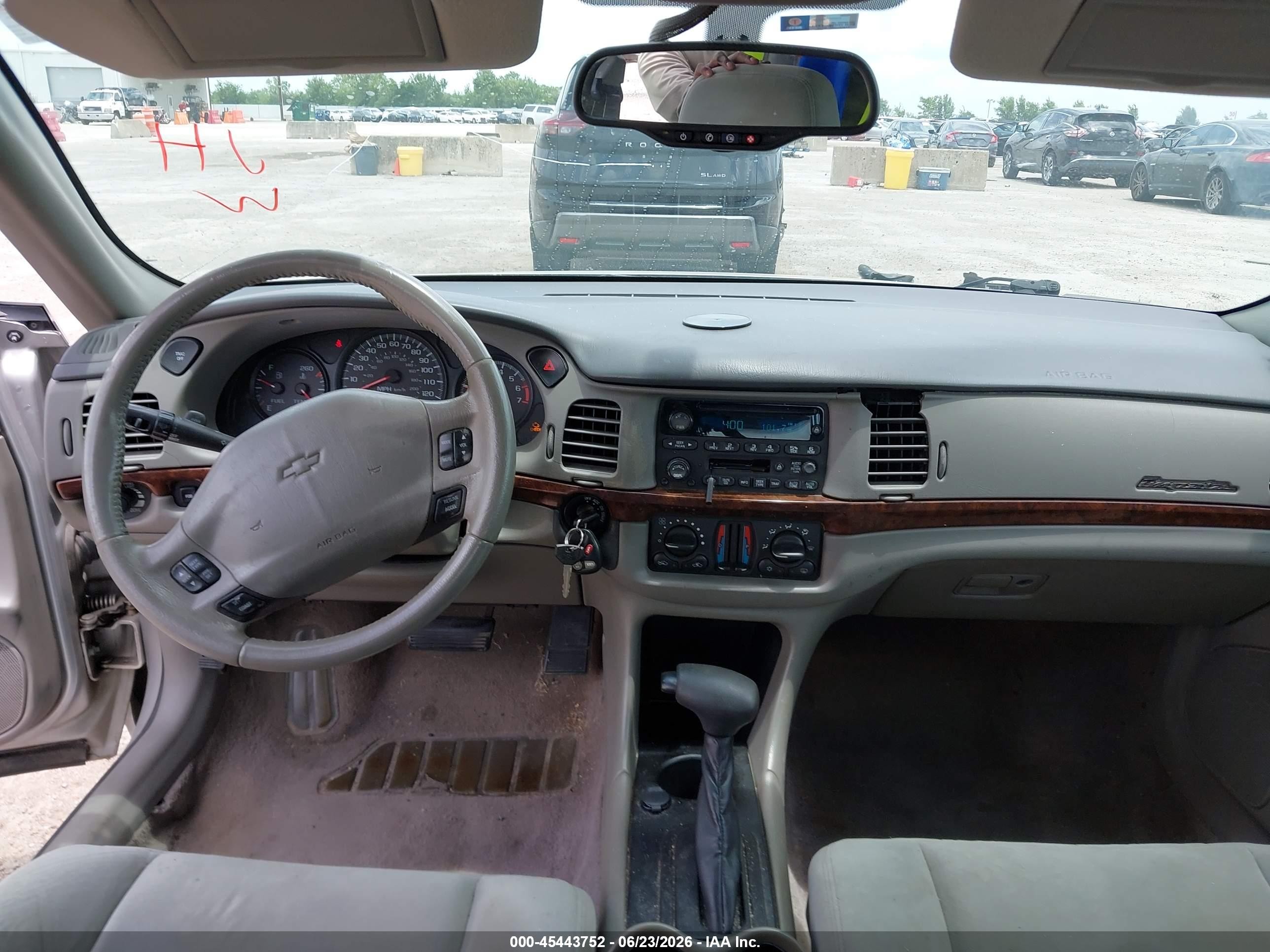 2005 Chevrolet Impala Ls Серебряный vin: 2G1WH52K059167396