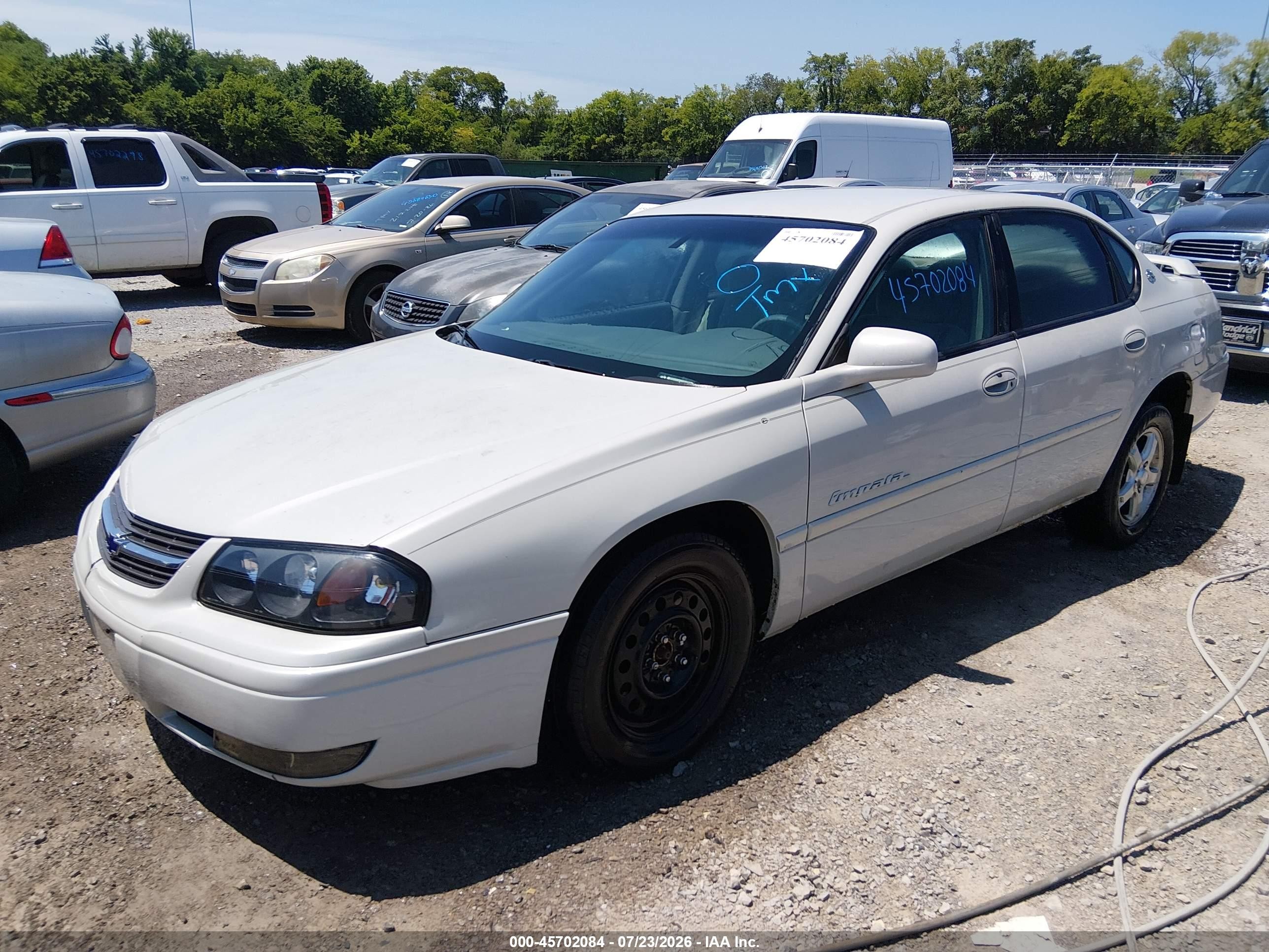 2004 Chevrolet Impala Ls Gray vin: 2G1WH52K349333103