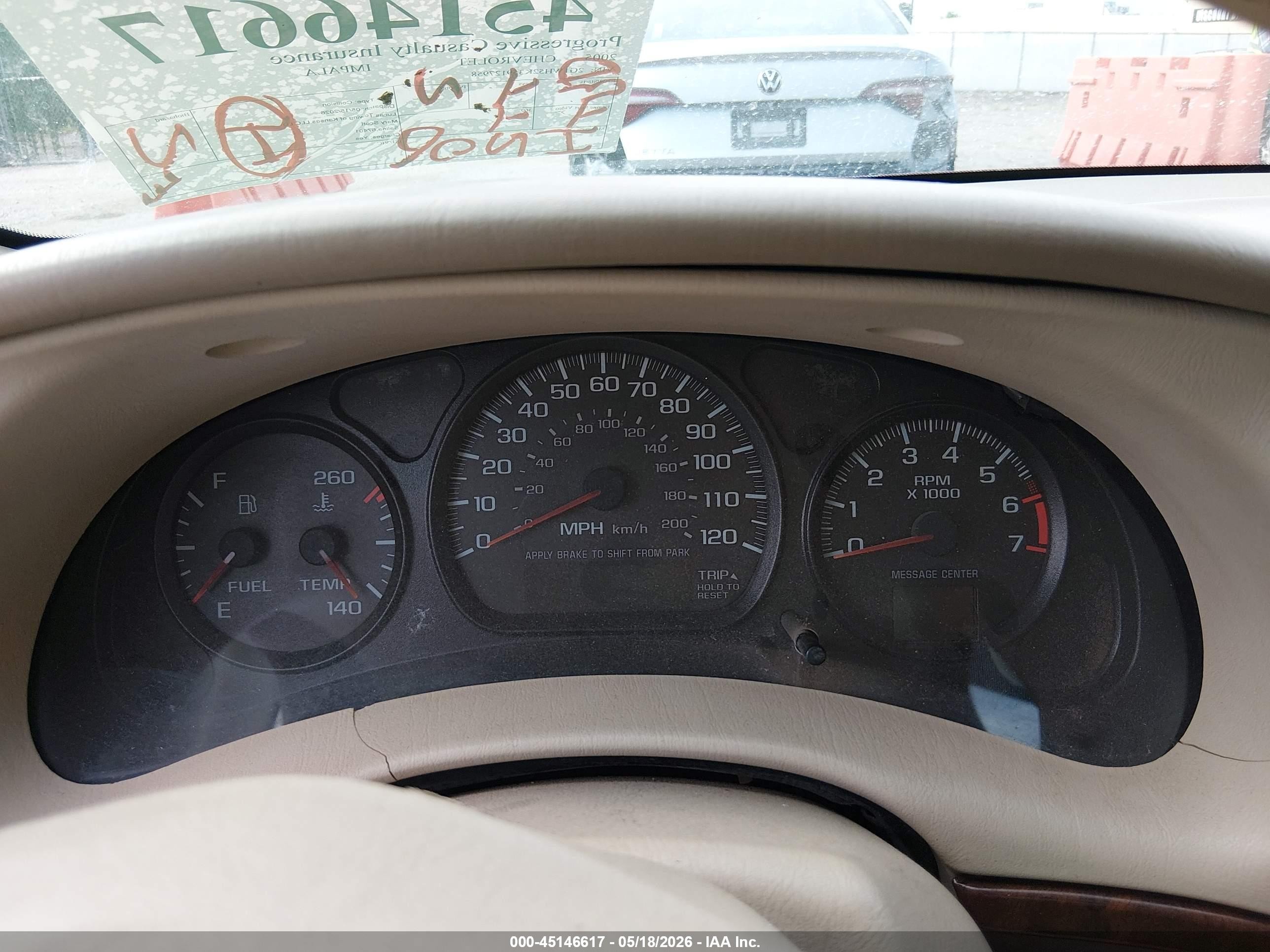 2005 Chevrolet Impala Ls Red vin: 2G1WH52K359127958