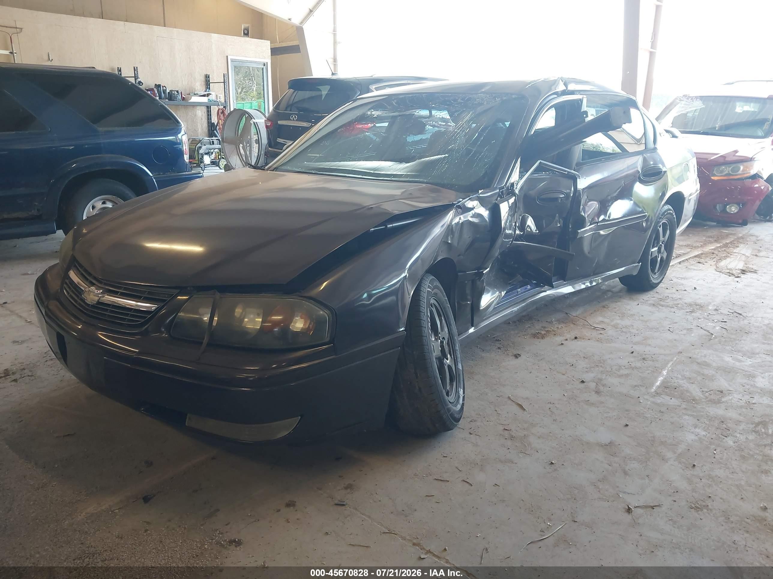 2005 Chevrolet Impala Ls Purple vin: 2G1WH52K359316285