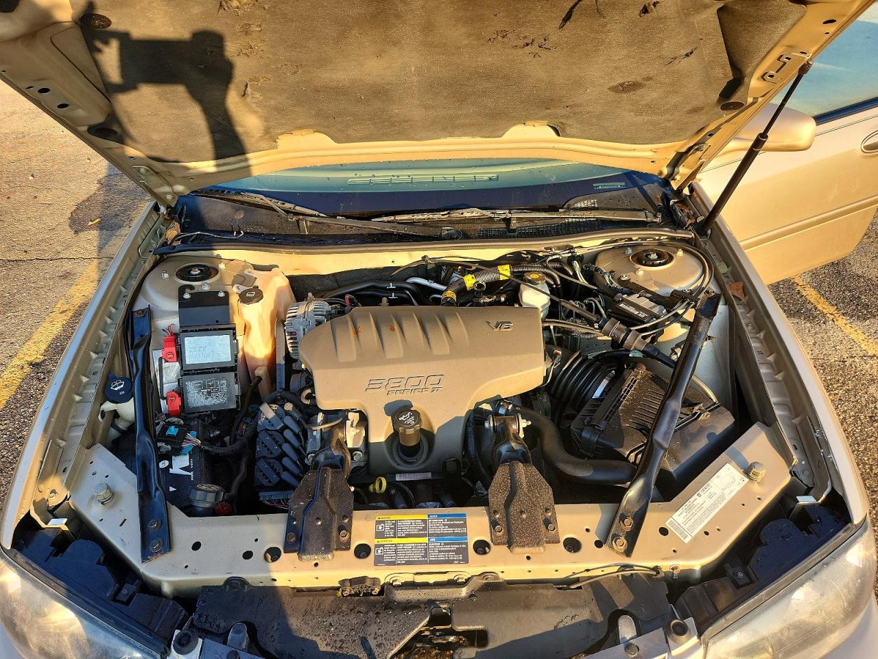 2005 Chevrolet Impala Ls Золотой vin: 2G1WH52K359320644