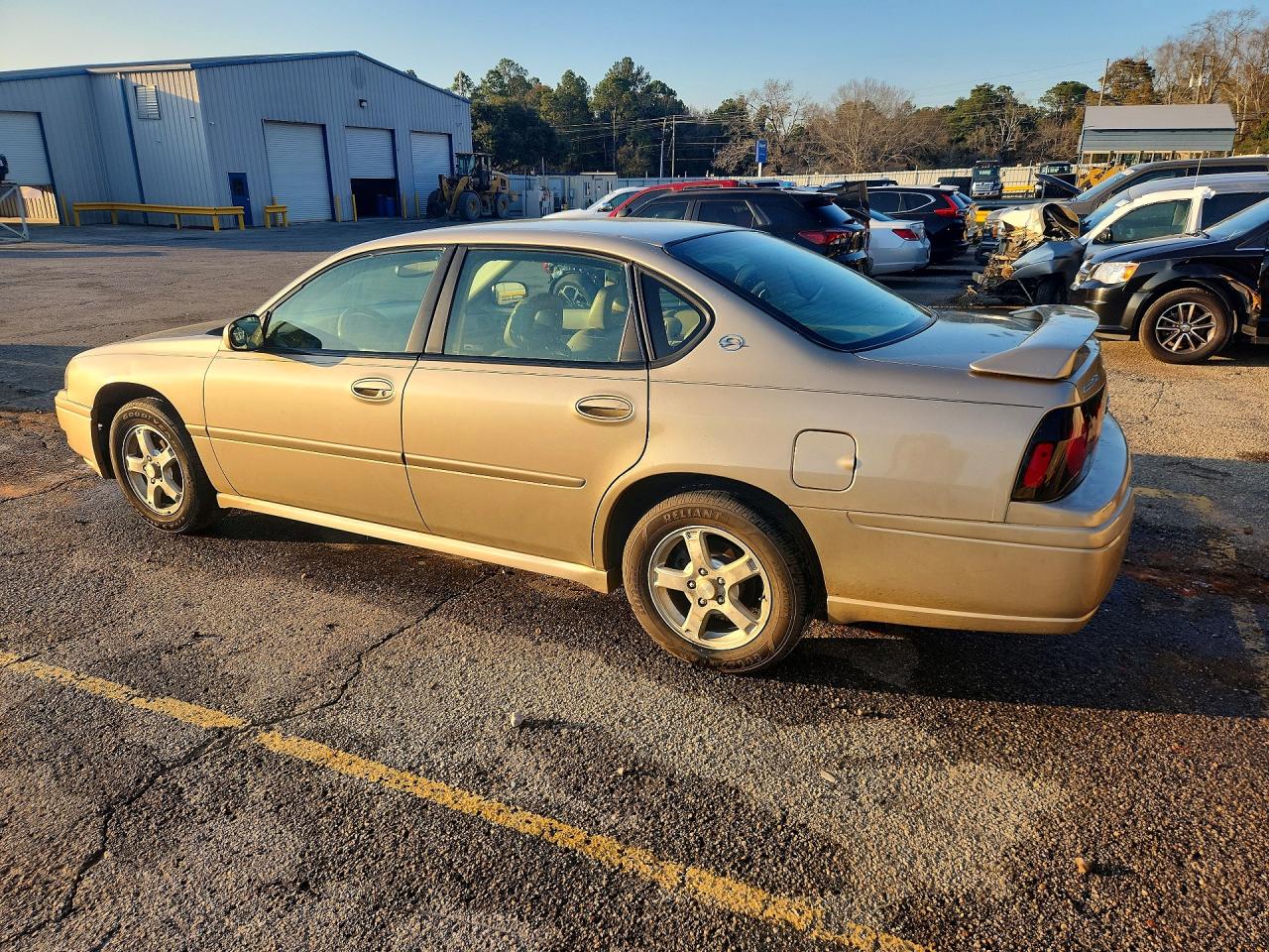 2005 Chevrolet Impala Ls Золотой vin: 2G1WH52K359320644