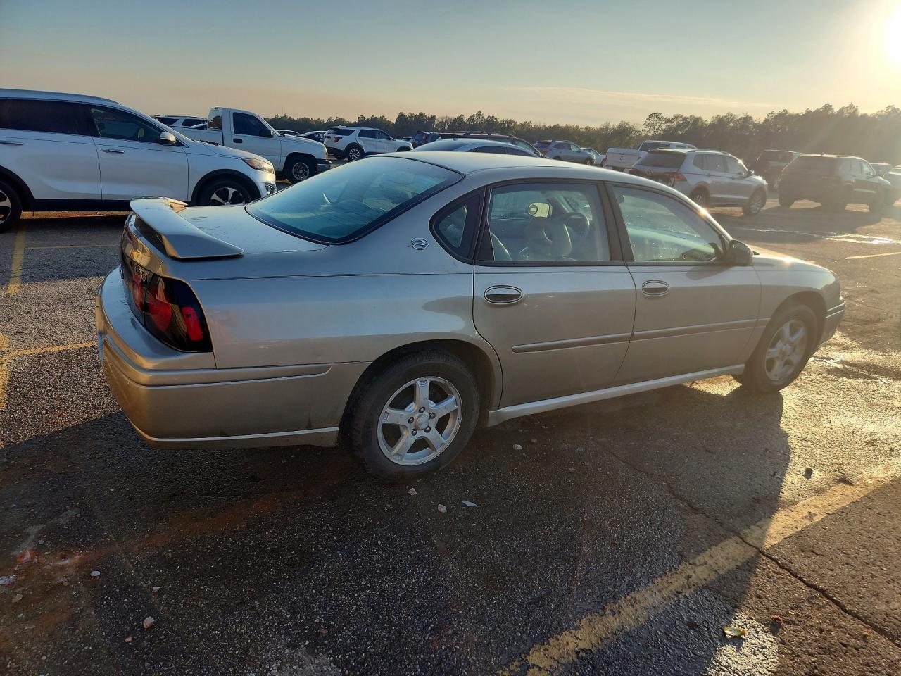 2005 Chevrolet Impala Ls Золотой vin: 2G1WH52K359320644