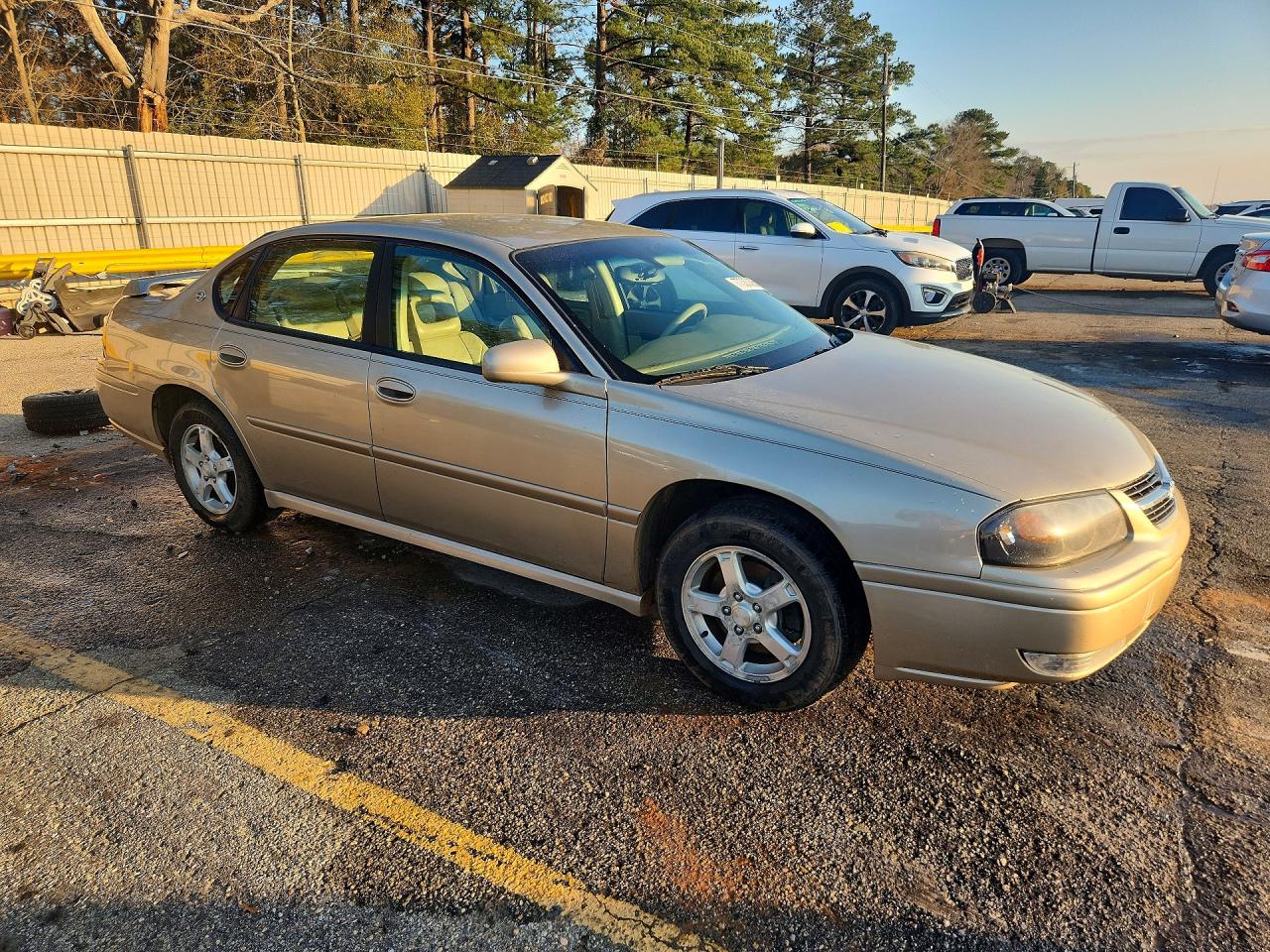 2005 Chevrolet Impala Ls Золотой vin: 2G1WH52K359320644