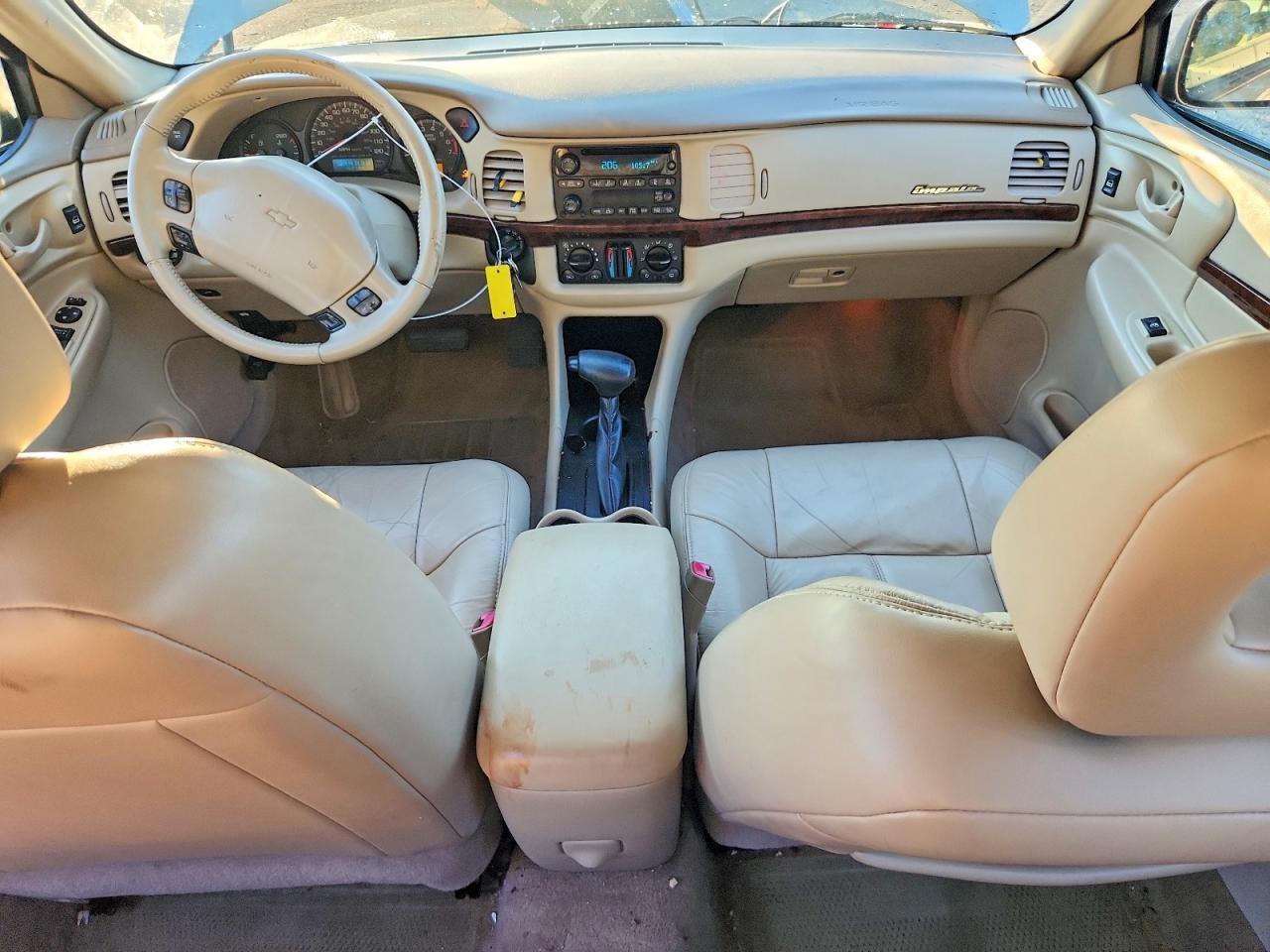 2005 Chevrolet Impala Ls Золотой vin: 2G1WH52K359320644