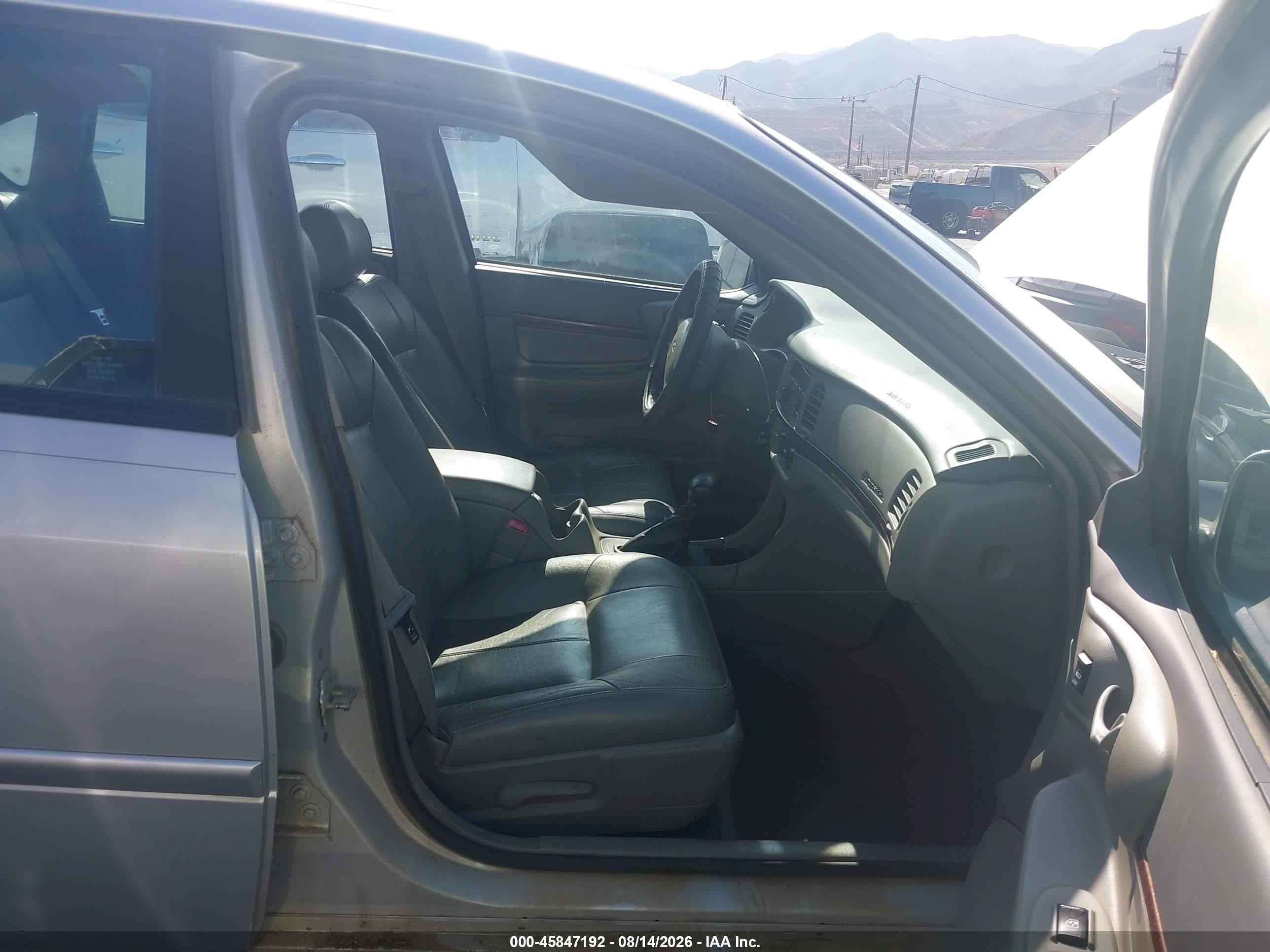 2004 Chevrolet Impala Ls Silver vin: 2G1WH52K449376526