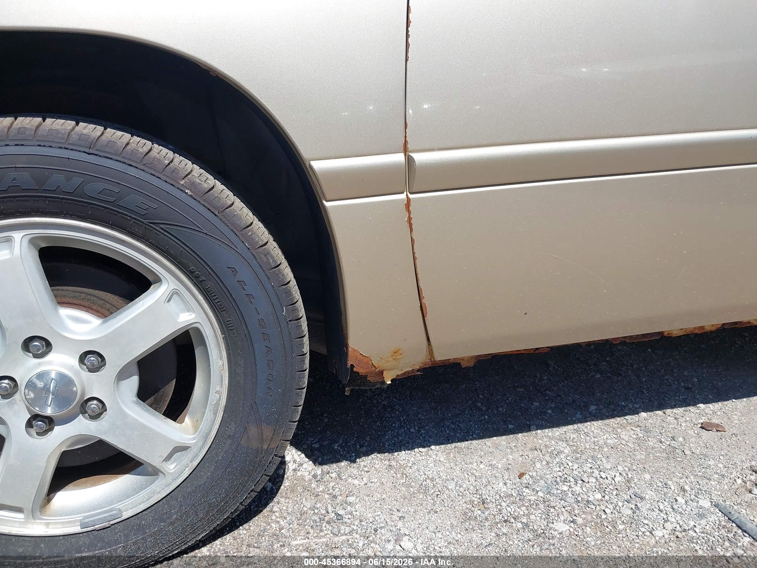 2005 Chevrolet Impala Ls Золотой vin: 2G1WH52K459116578