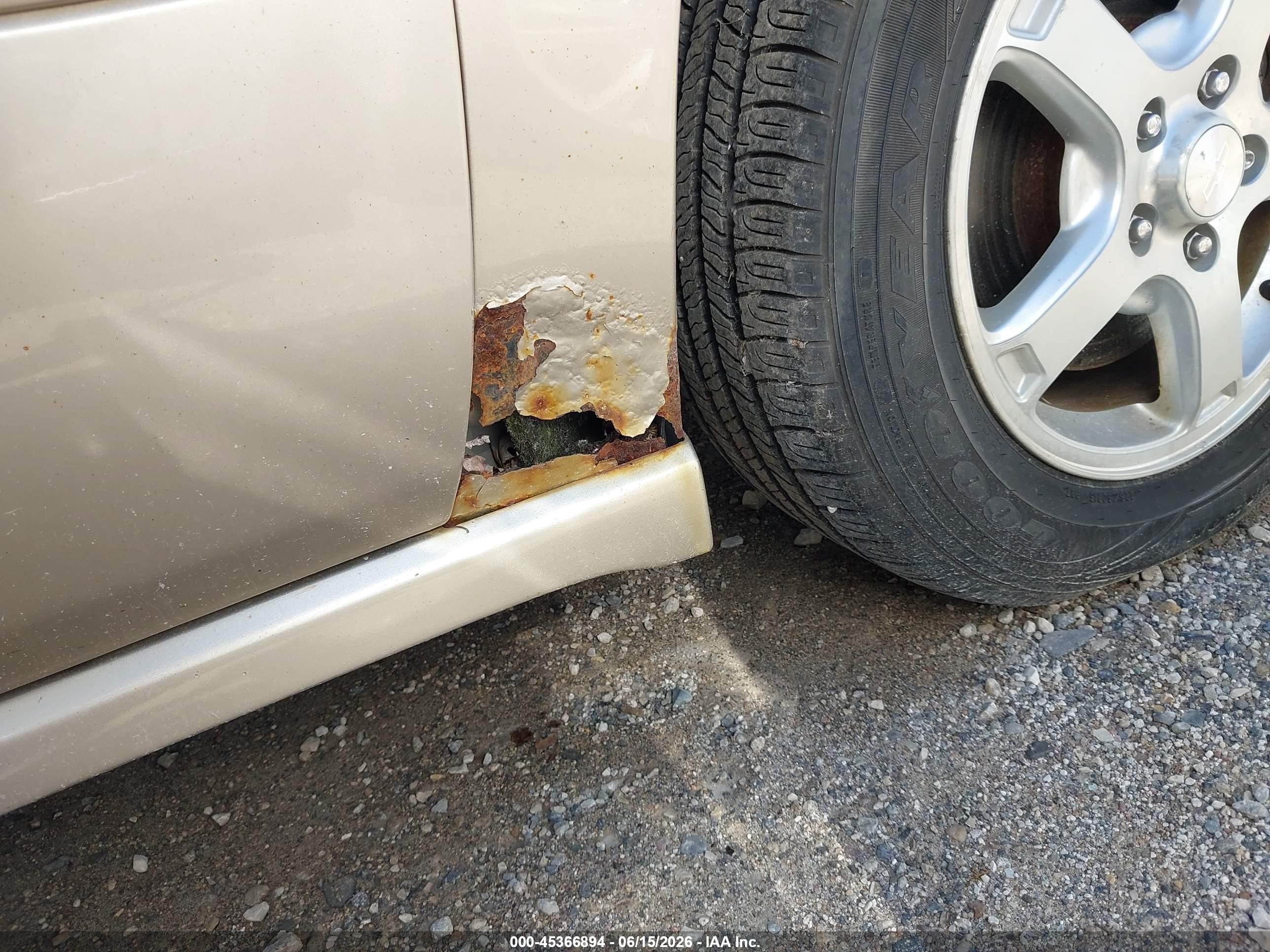 2005 Chevrolet Impala Ls Золотой vin: 2G1WH52K459116578