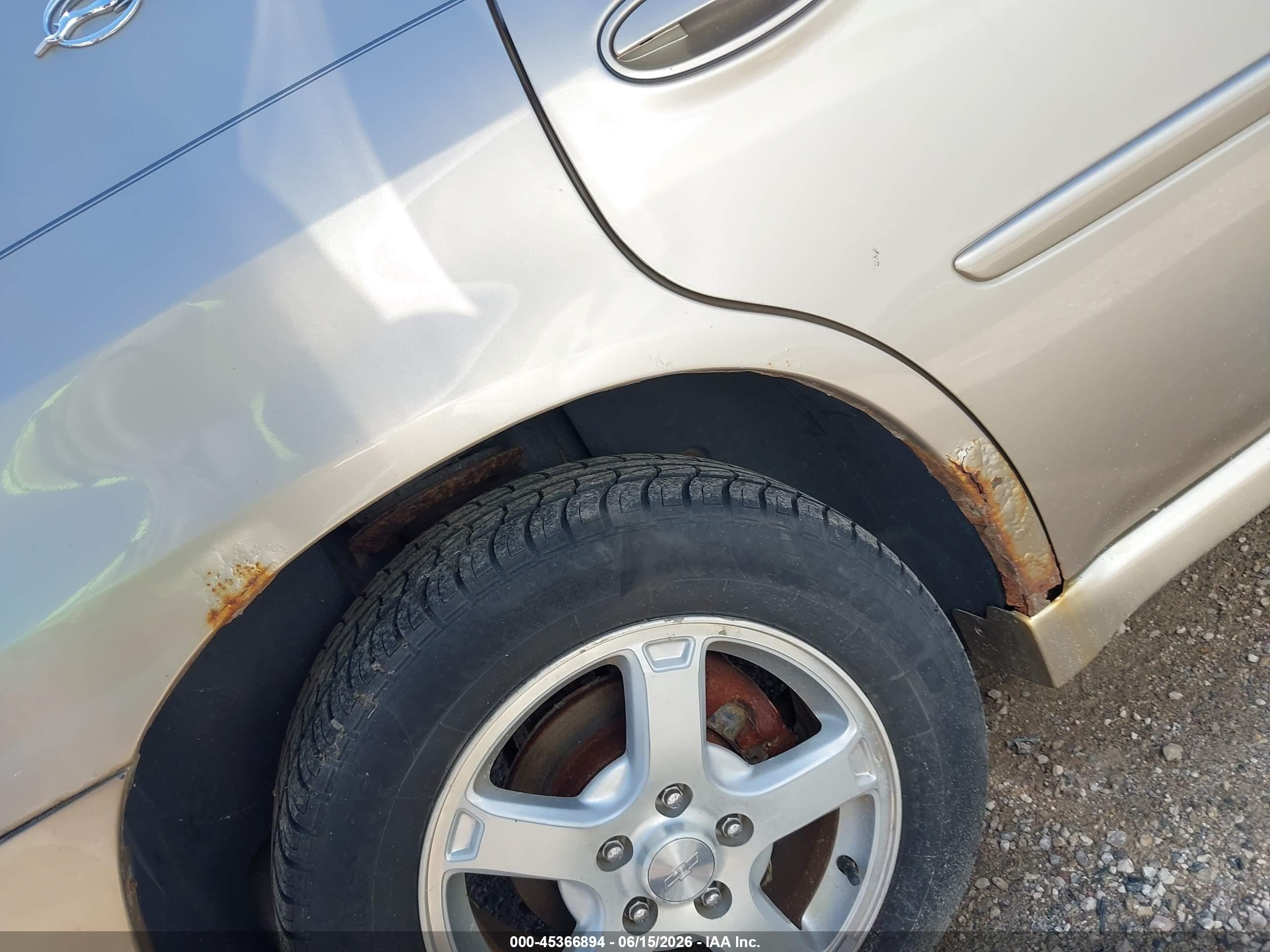 2005 Chevrolet Impala Ls Золотой vin: 2G1WH52K459116578