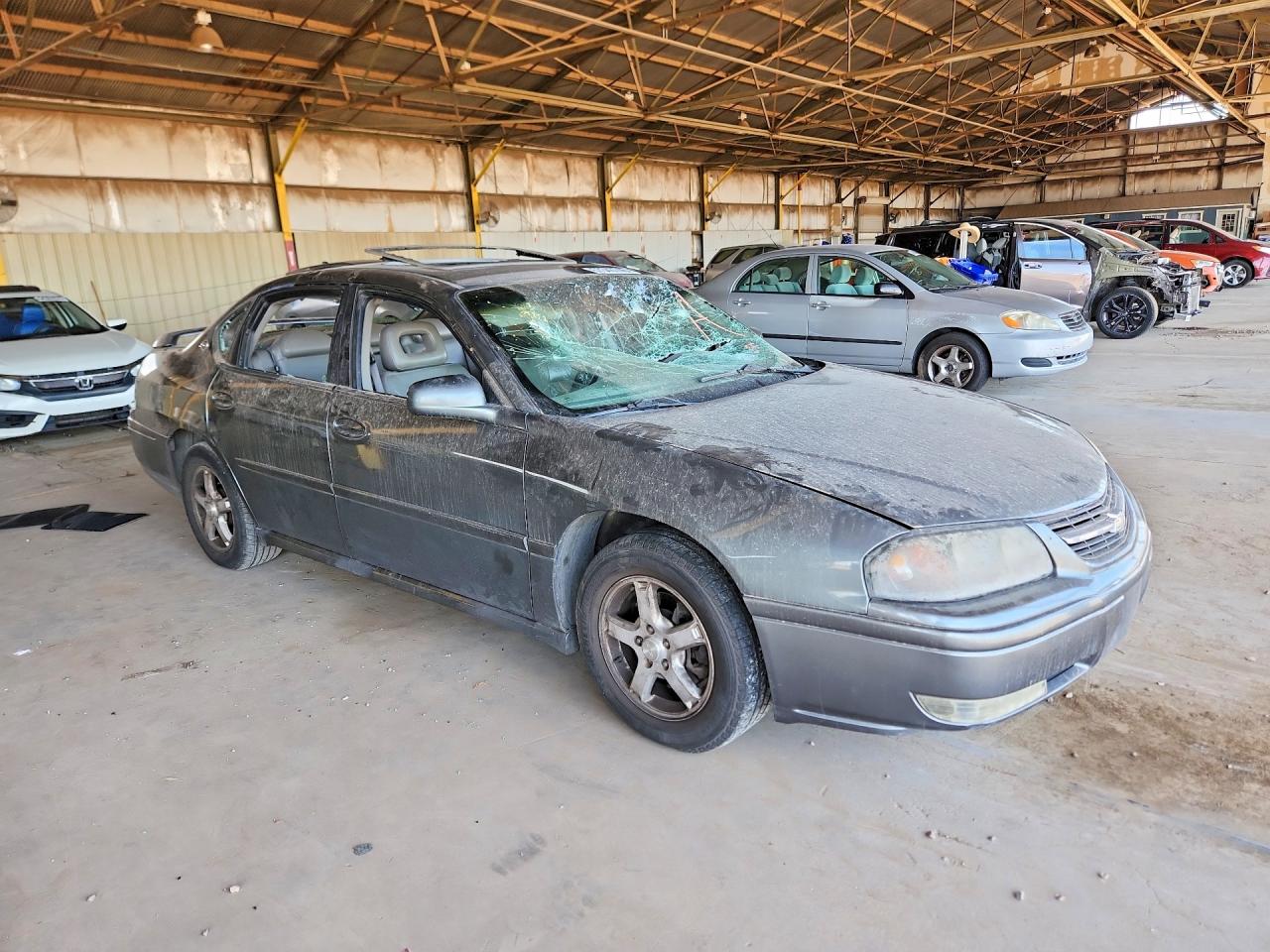 2005 Chevrolet Impala Ls Gray vin: 2G1WH52K459232119