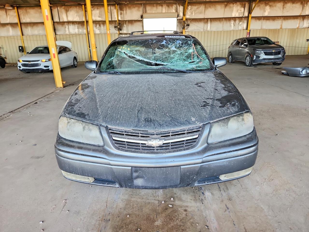 2005 Chevrolet Impala Ls Gray vin: 2G1WH52K459232119