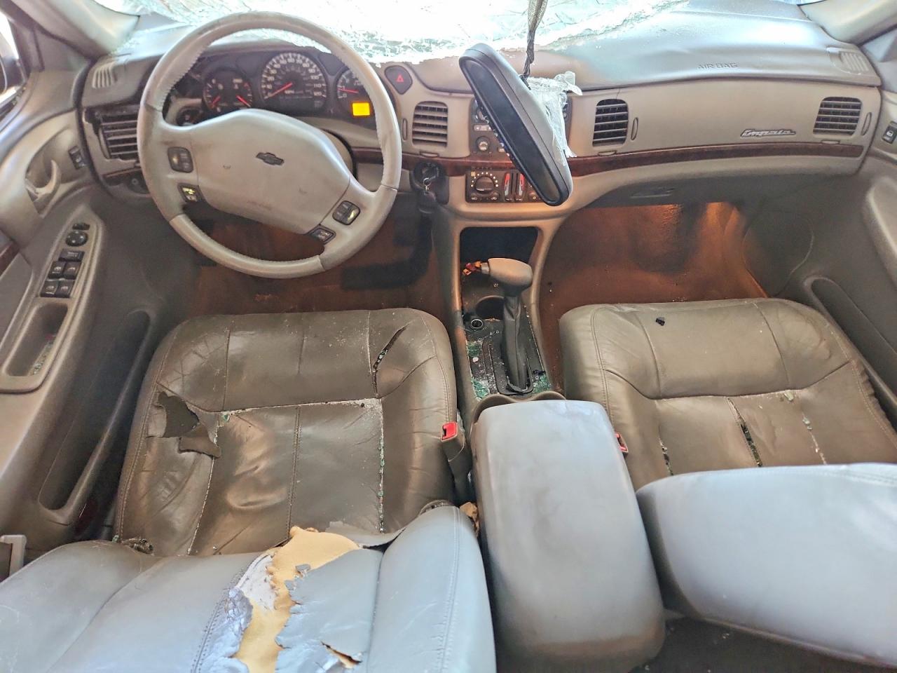 2005 Chevrolet Impala Ls Gray vin: 2G1WH52K459232119