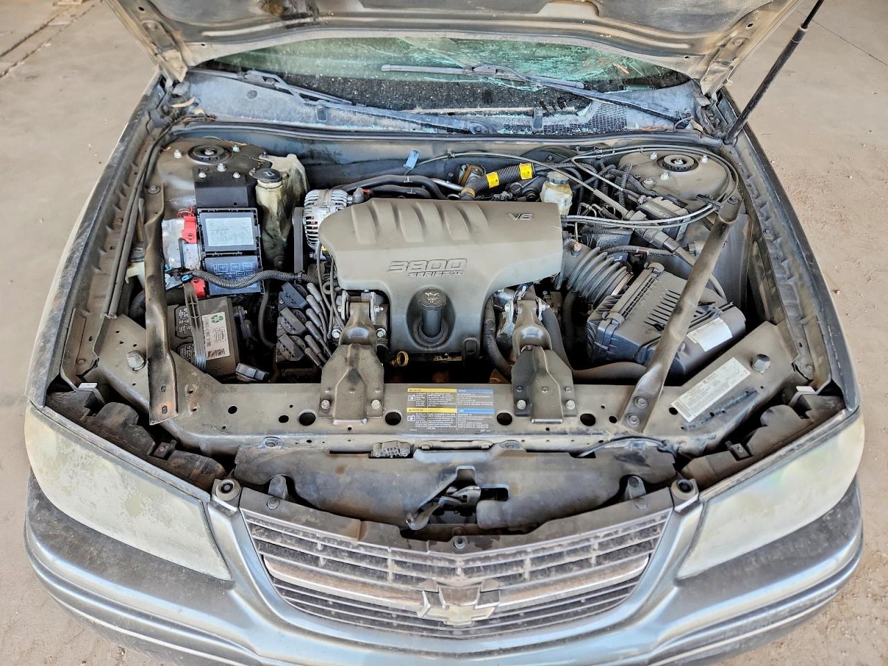 2005 Chevrolet Impala Ls Gray vin: 2G1WH52K459232119
