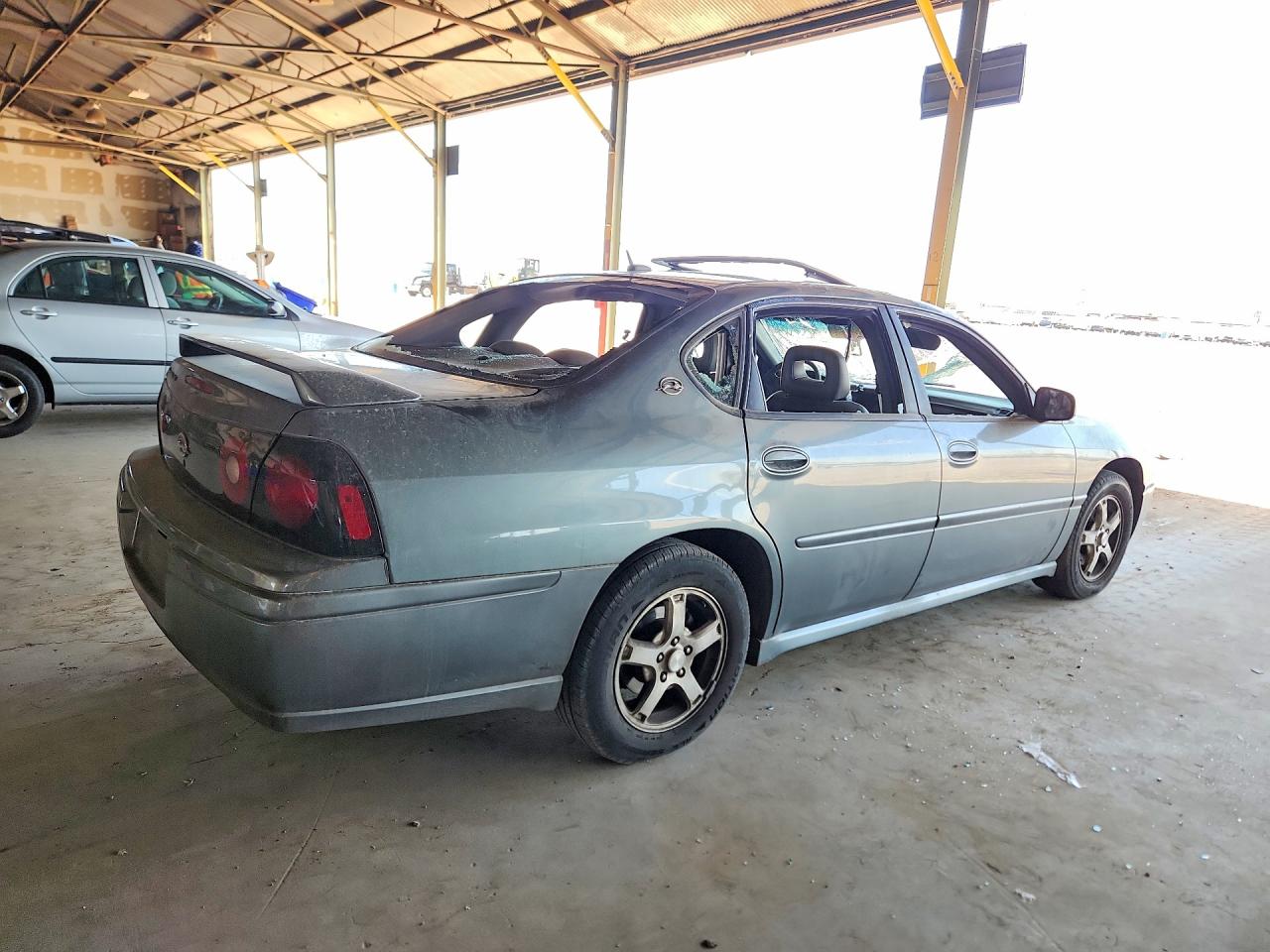 2005 Chevrolet Impala Ls Gray vin: 2G1WH52K459232119