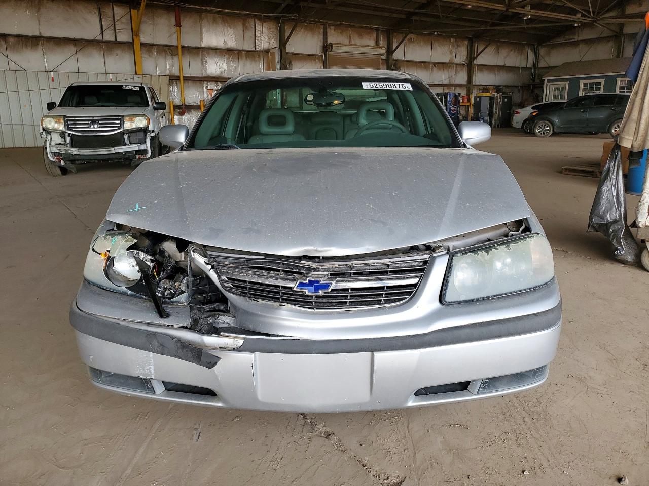 2003 Chevrolet Impala Ls Silver vin: 2G1WH52K539208313