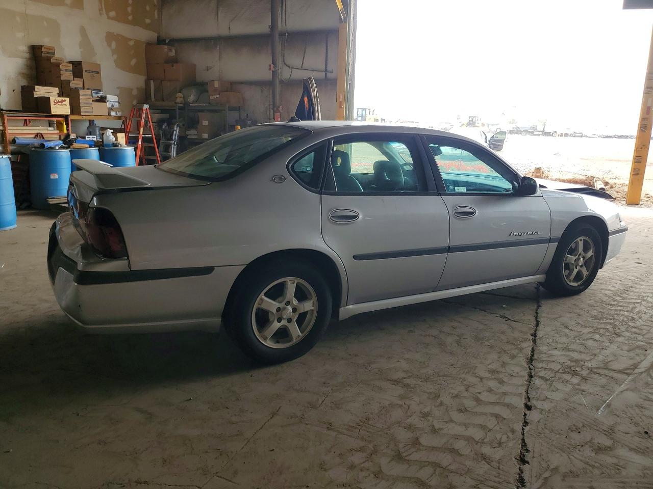 2003 Chevrolet Impala Ls Silver vin: 2G1WH52K539208313