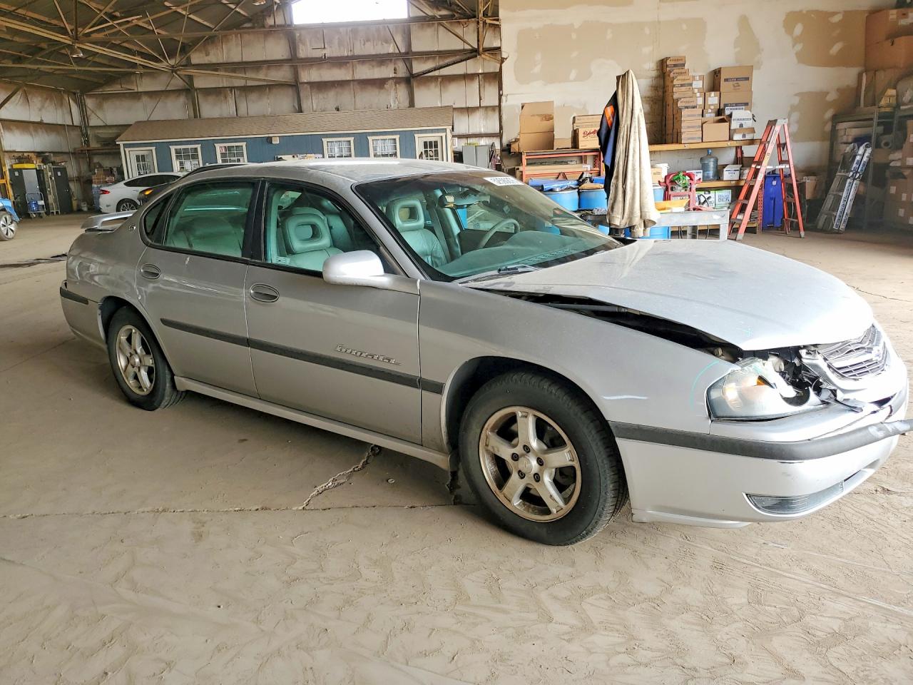 2003 Chevrolet Impala Ls Silver vin: 2G1WH52K539208313