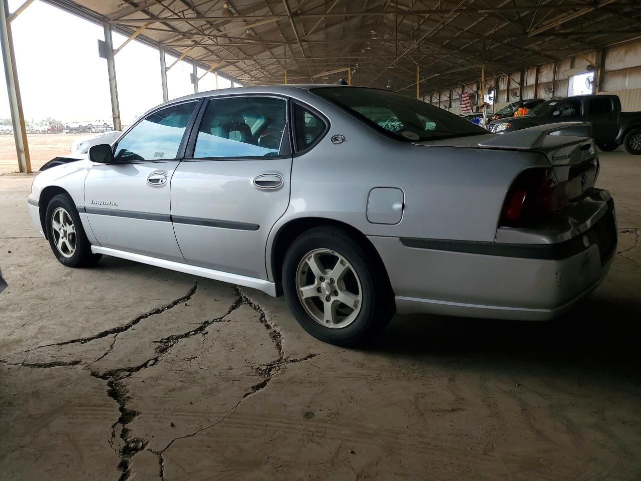 2003 Chevrolet Impala Ls Silver vin: 2G1WH52K539208313