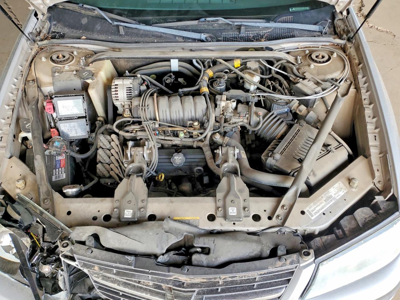 2003 Chevrolet Impala Ls Silver vin: 2G1WH52K539208313