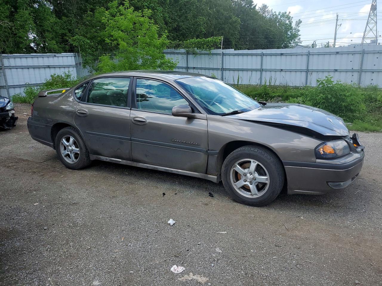 2003 Chevrolet Impala Ls Tan vin: 2G1WH52K539361967