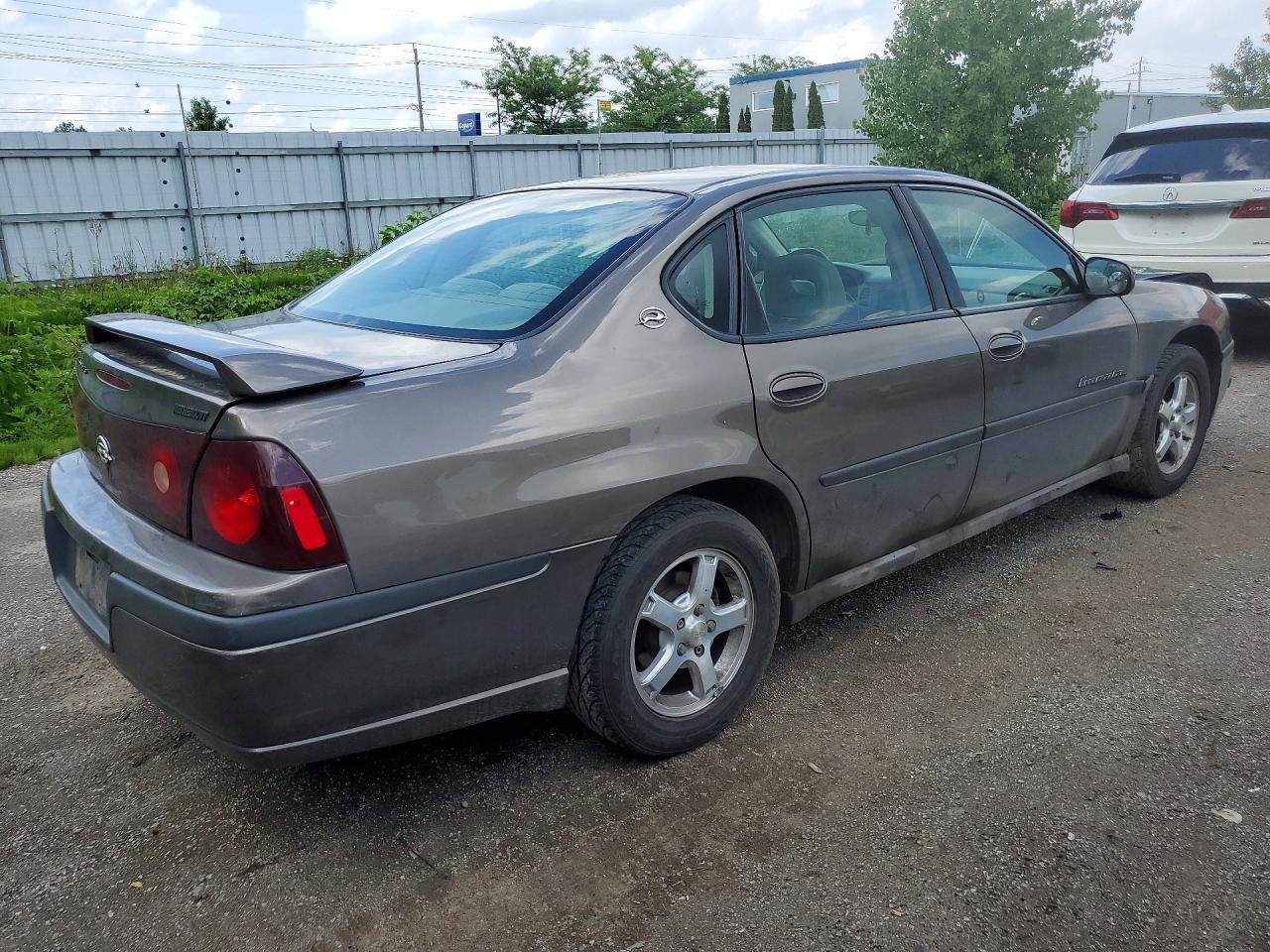 2003 Chevrolet Impala Ls Tan vin: 2G1WH52K539361967