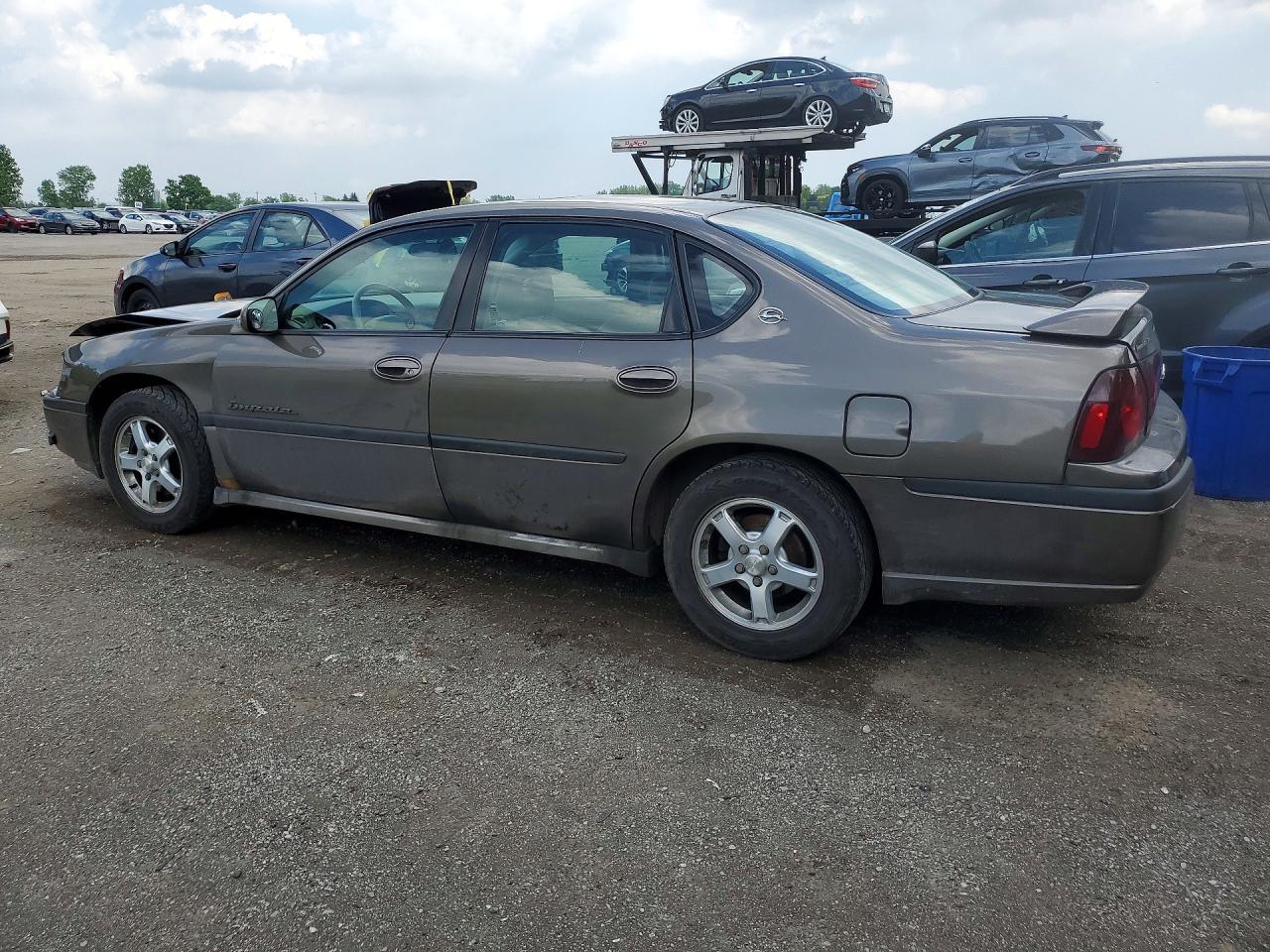 2003 Chevrolet Impala Ls Tan vin: 2G1WH52K539361967