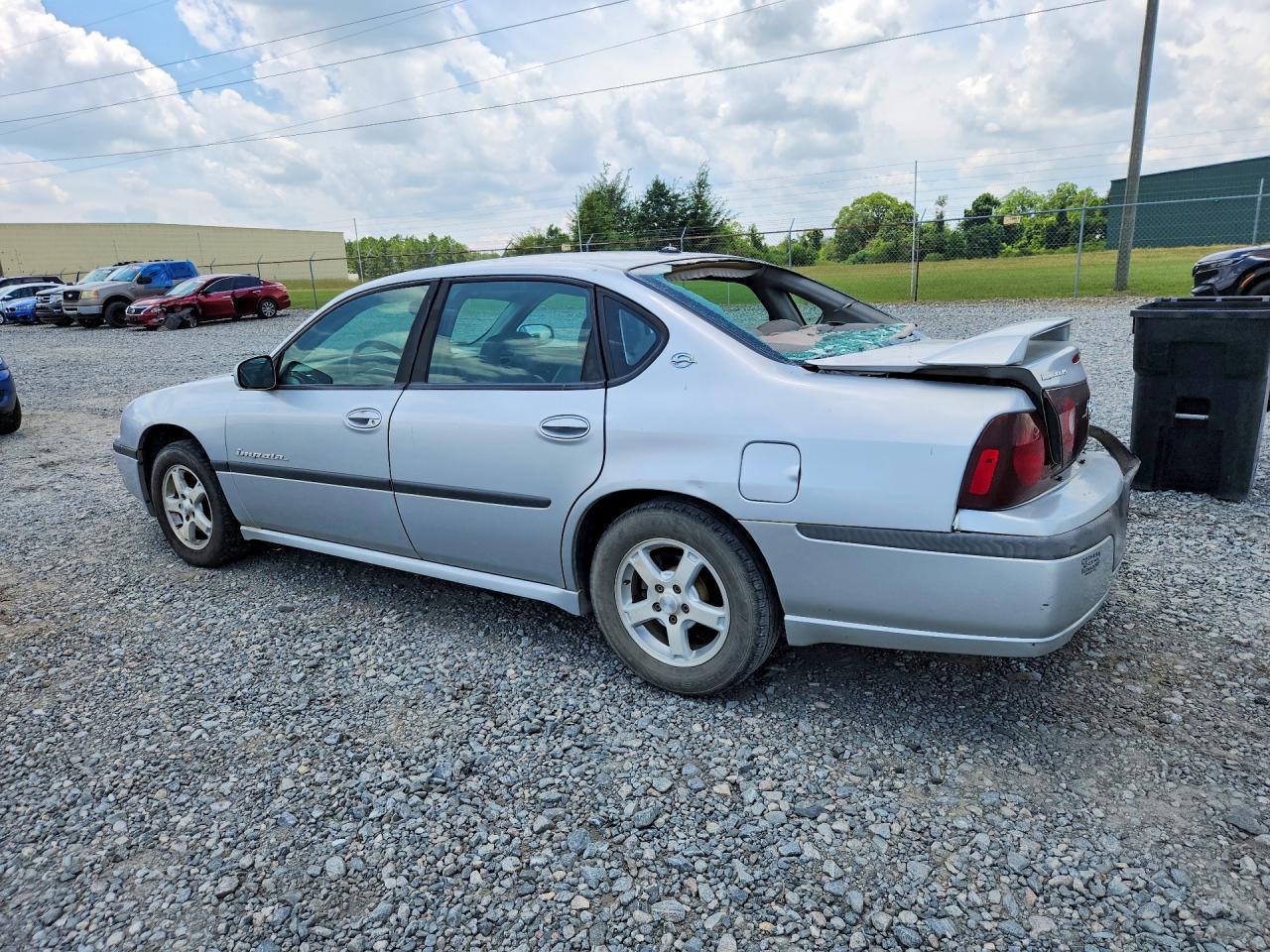 2003 Chevrolet Impala Ls Silver vin: 2G1WH52K639192137