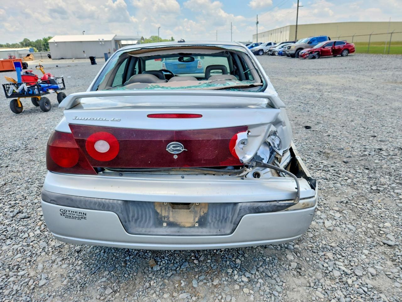 2003 Chevrolet Impala Ls Silver vin: 2G1WH52K639192137