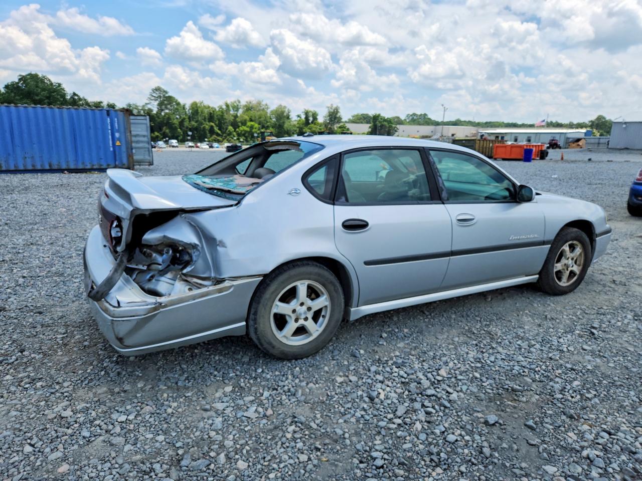 2003 Chevrolet Impala Ls Silver vin: 2G1WH52K639192137