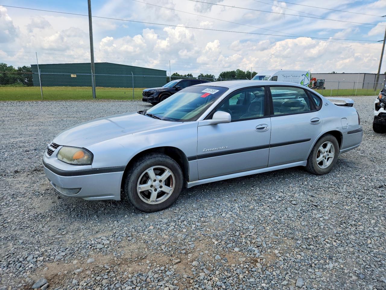 2003 Chevrolet Impala Ls Silver vin: 2G1WH52K639192137