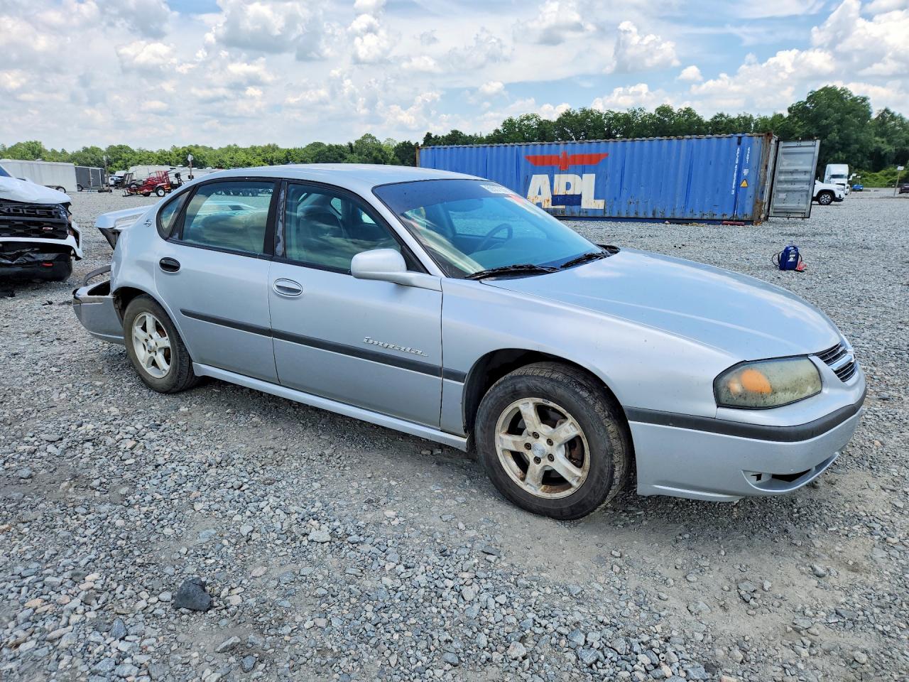 2003 Chevrolet Impala Ls Silver vin: 2G1WH52K639192137