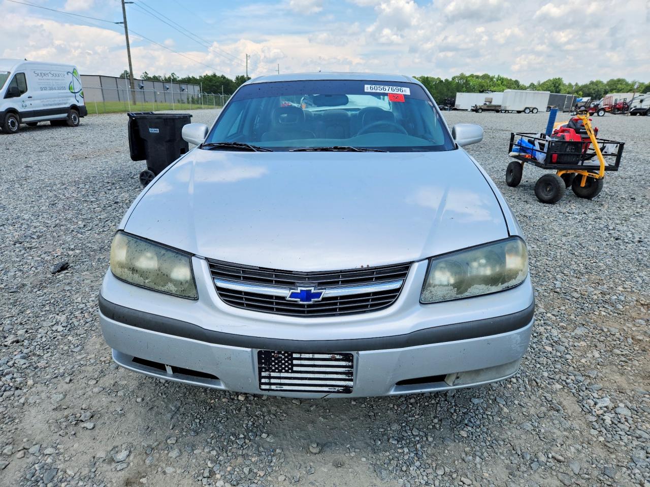 2003 Chevrolet Impala Ls Silver vin: 2G1WH52K639192137
