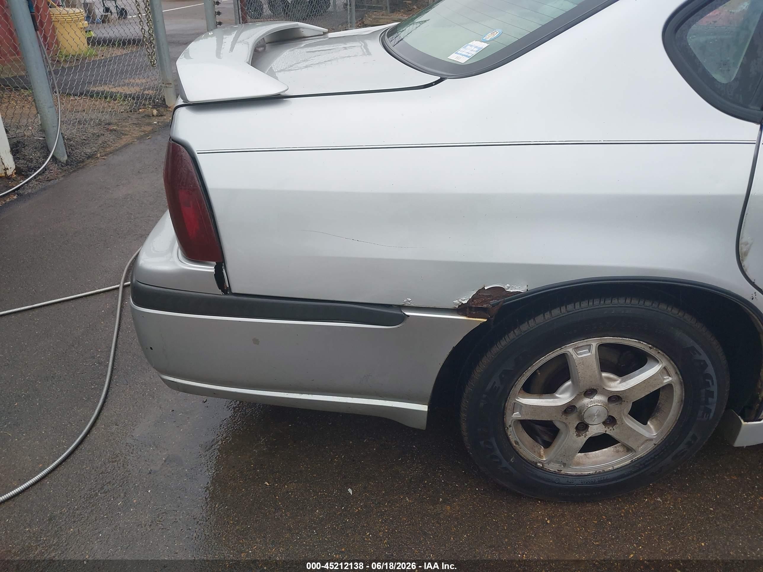 2003 Chevrolet Impala Ls Gray vin: 2G1WH52K639193062