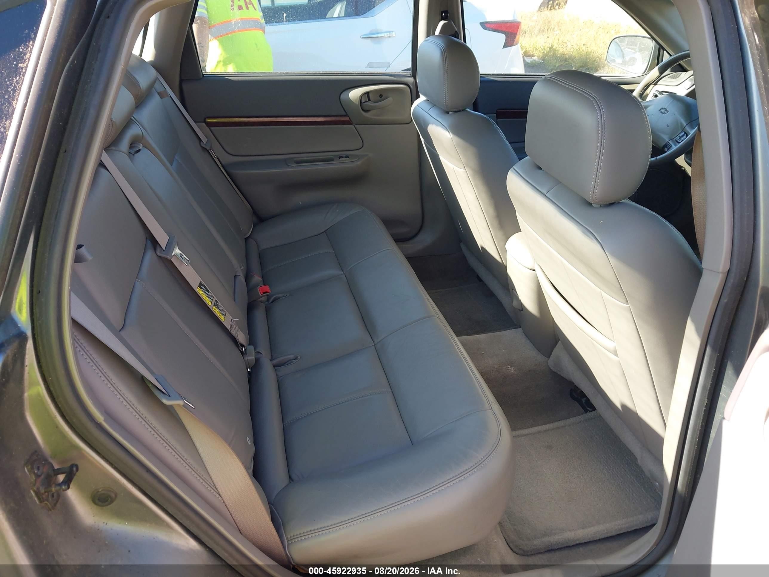 2004 Chevrolet Impala Ls Gray vin: 2G1WH52K649158054