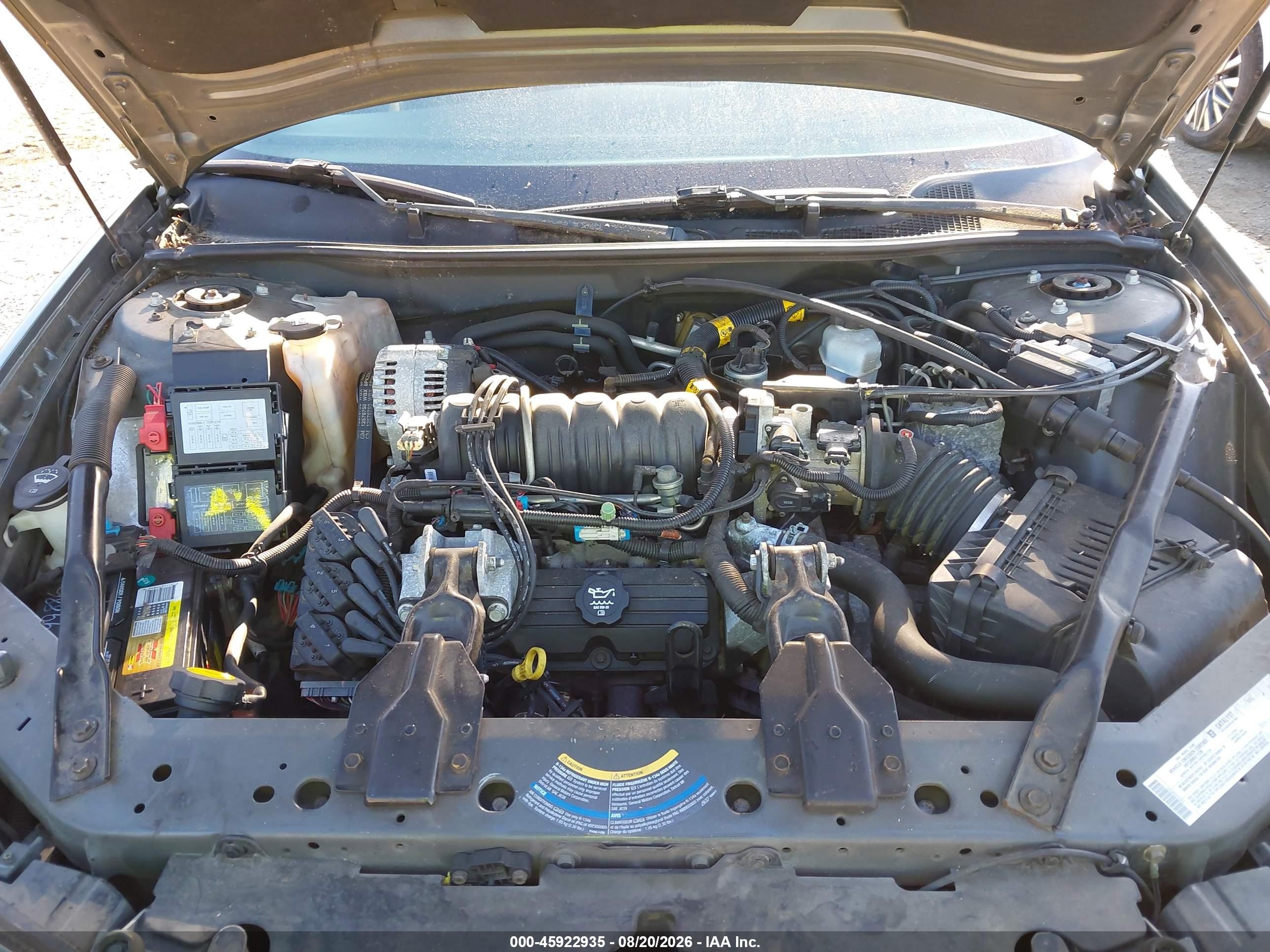 2004 Chevrolet Impala Ls Gray vin: 2G1WH52K649158054