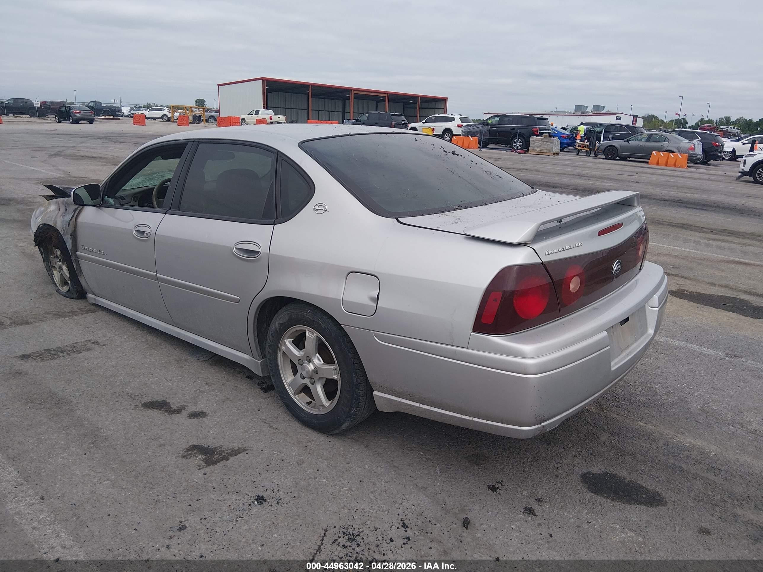 2004 Chevrolet Impala Ls Gray vin: 2G1WH52K649189031