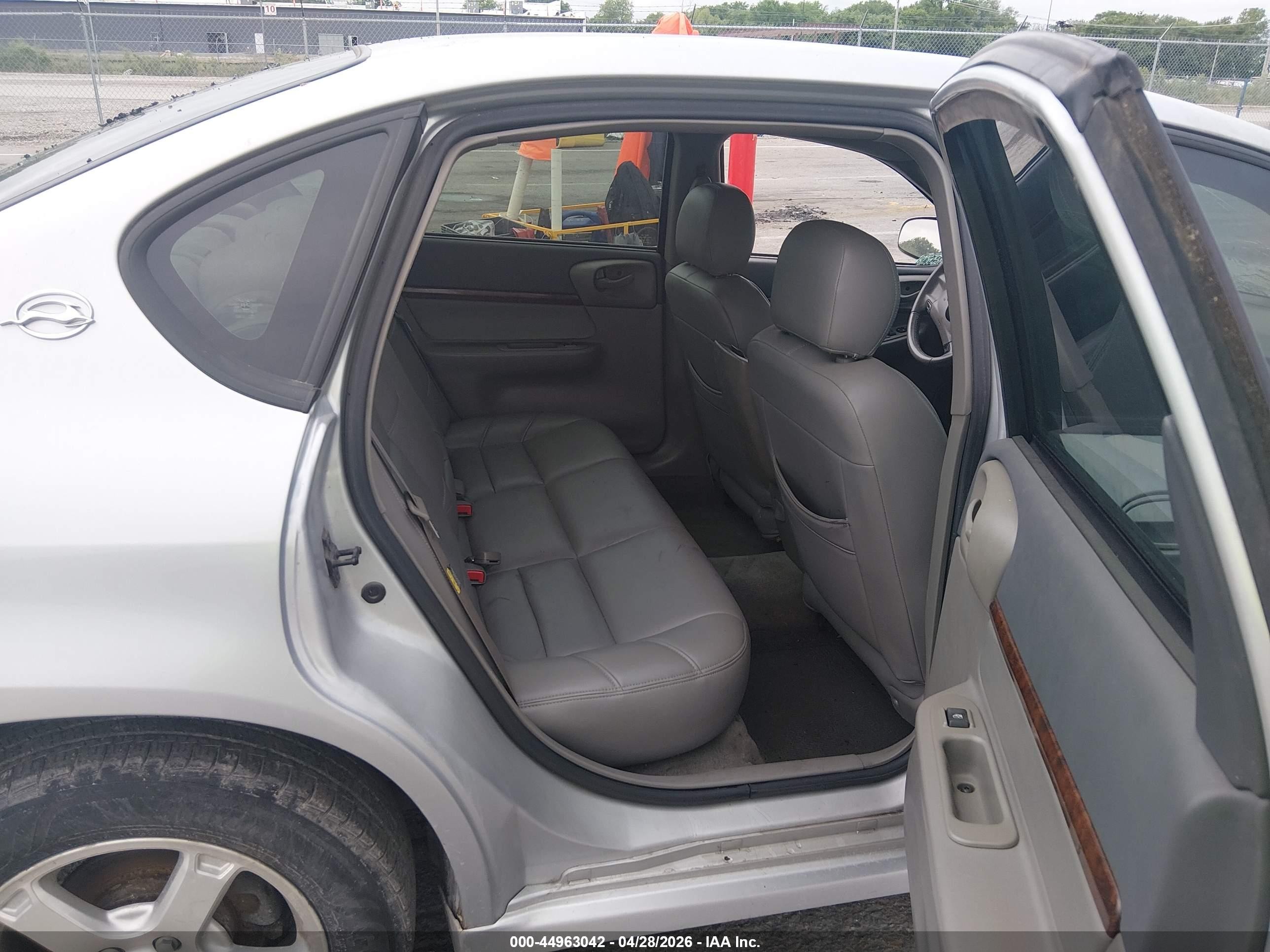 2004 Chevrolet Impala Ls Gray vin: 2G1WH52K649189031