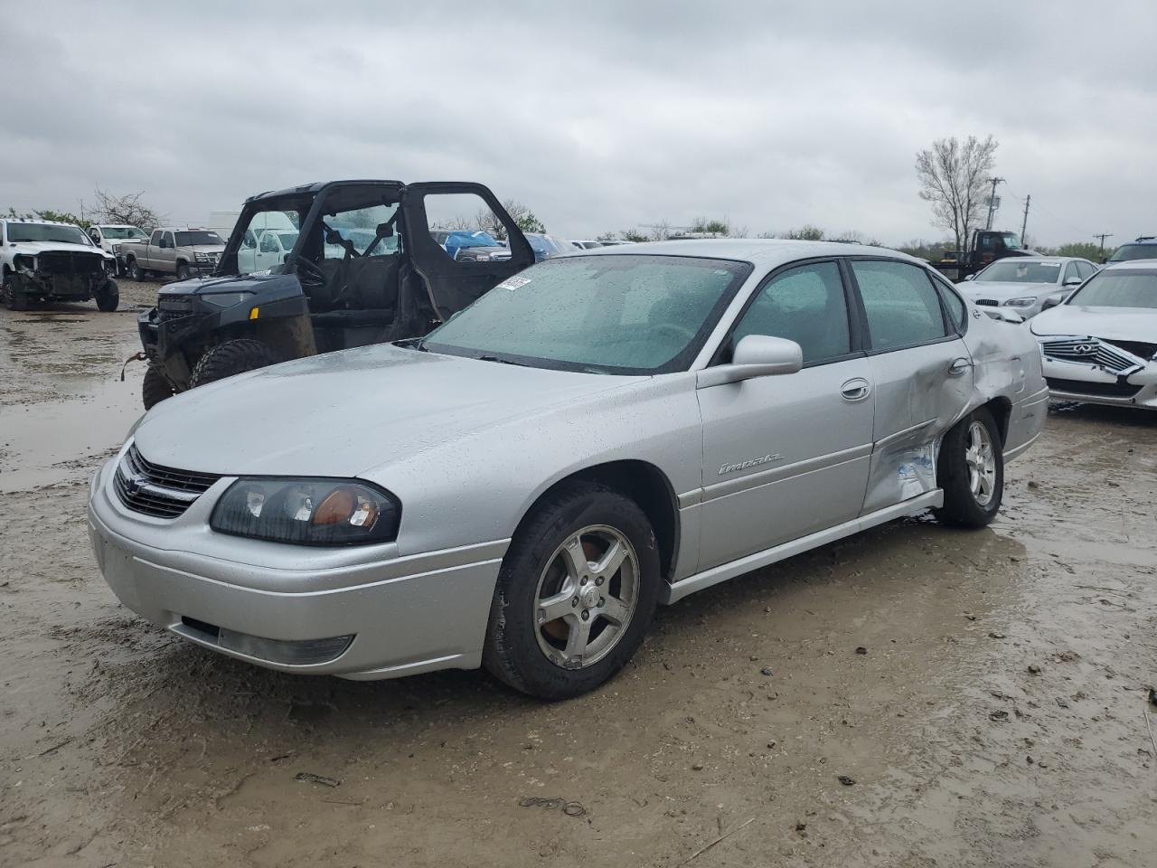 2004 Chevrolet Impala Ls Silver vin: 2G1WH52K649388712