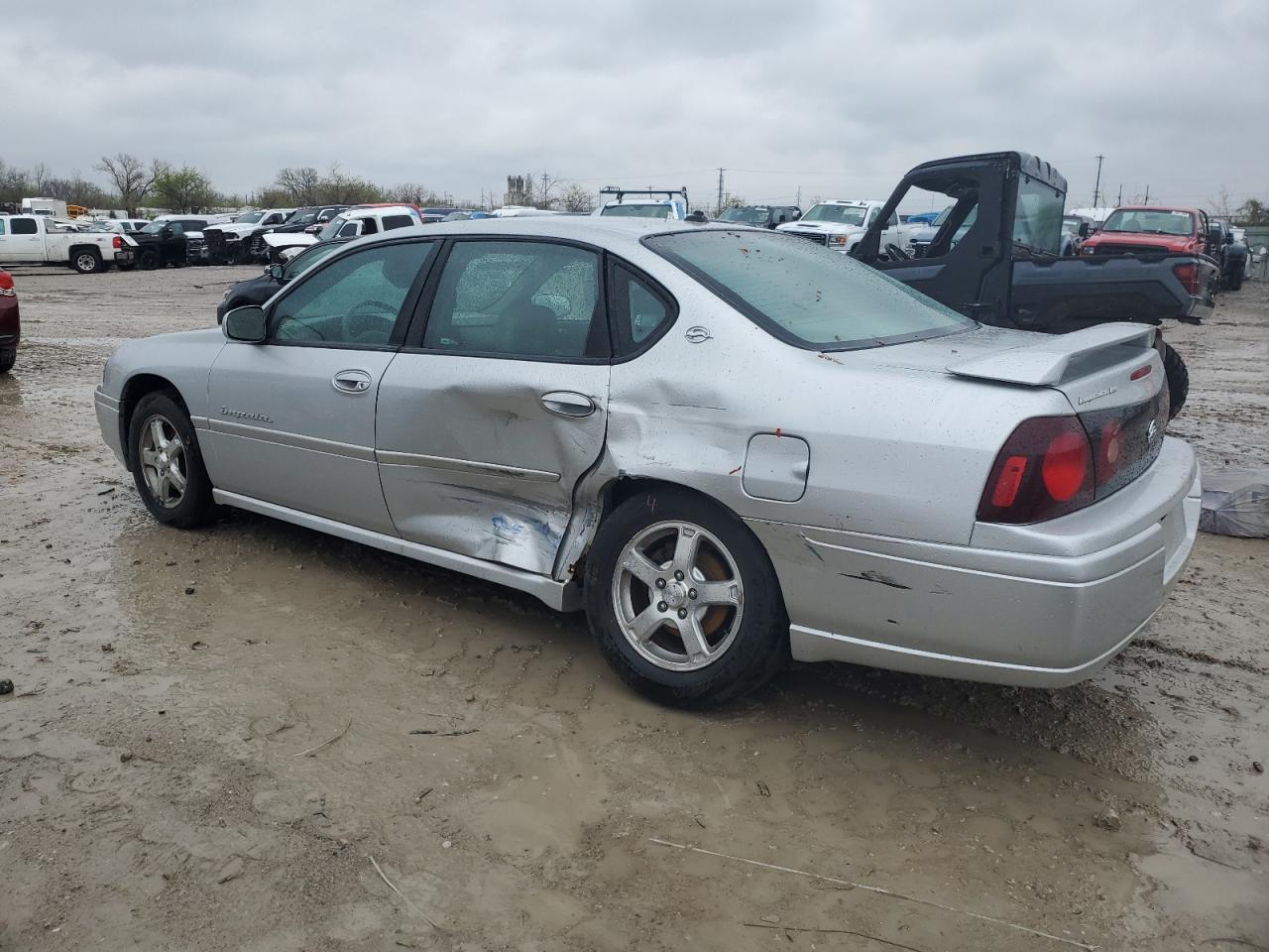 2004 Chevrolet Impala Ls Silver vin: 2G1WH52K649388712
