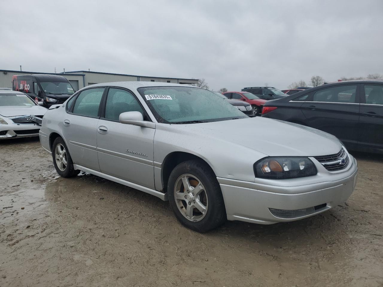 2004 Chevrolet Impala Ls Silver vin: 2G1WH52K649388712
