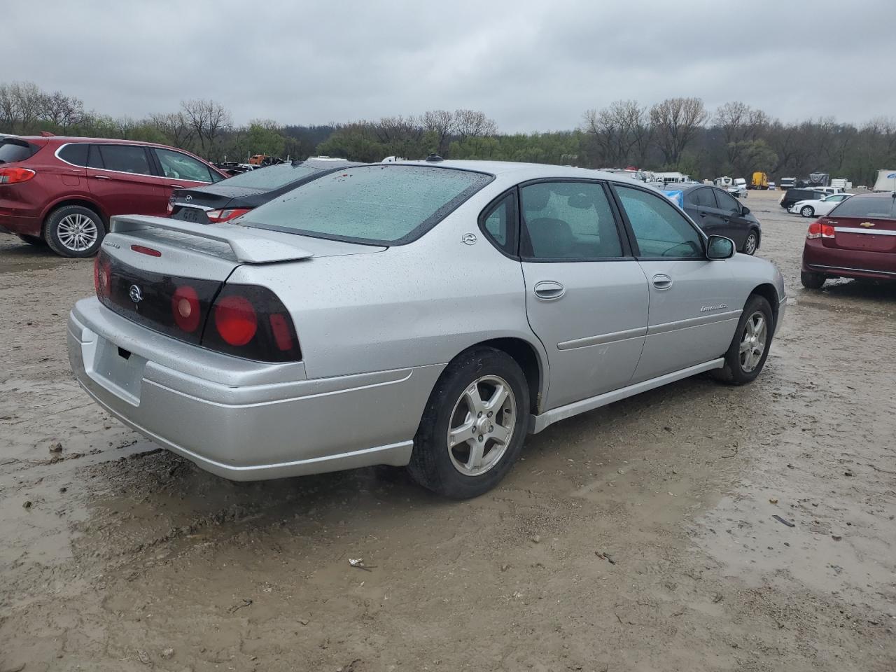 2004 Chevrolet Impala Ls Silver vin: 2G1WH52K649388712