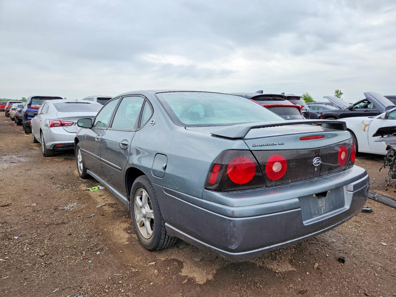 2005 Chevrolet Impala Turquoise vin: 2G1WH52K659108885