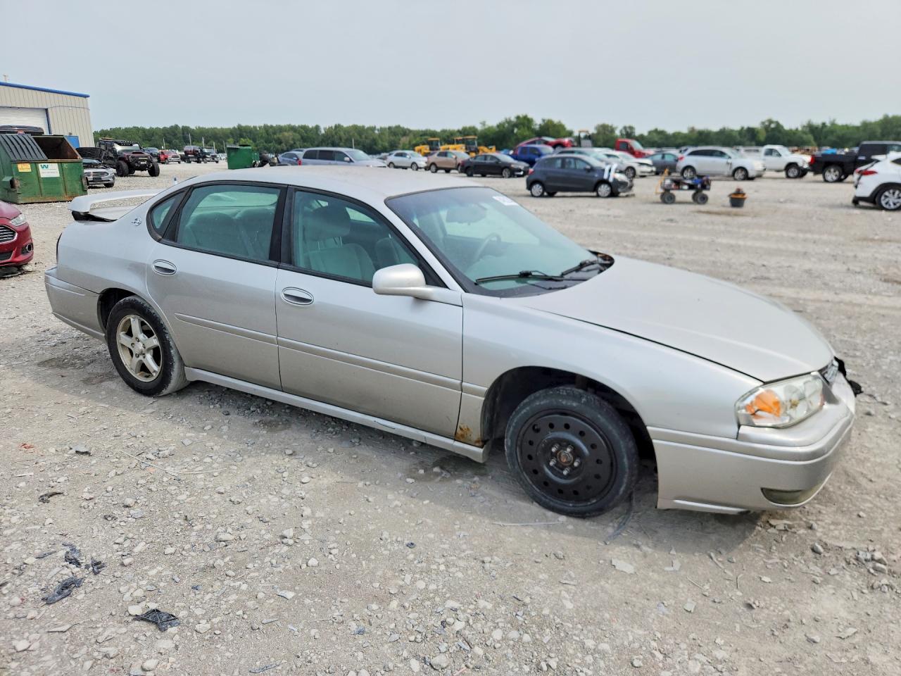 2005 Chevrolet Impala Ls Silver vin: 2G1WH52K659222742