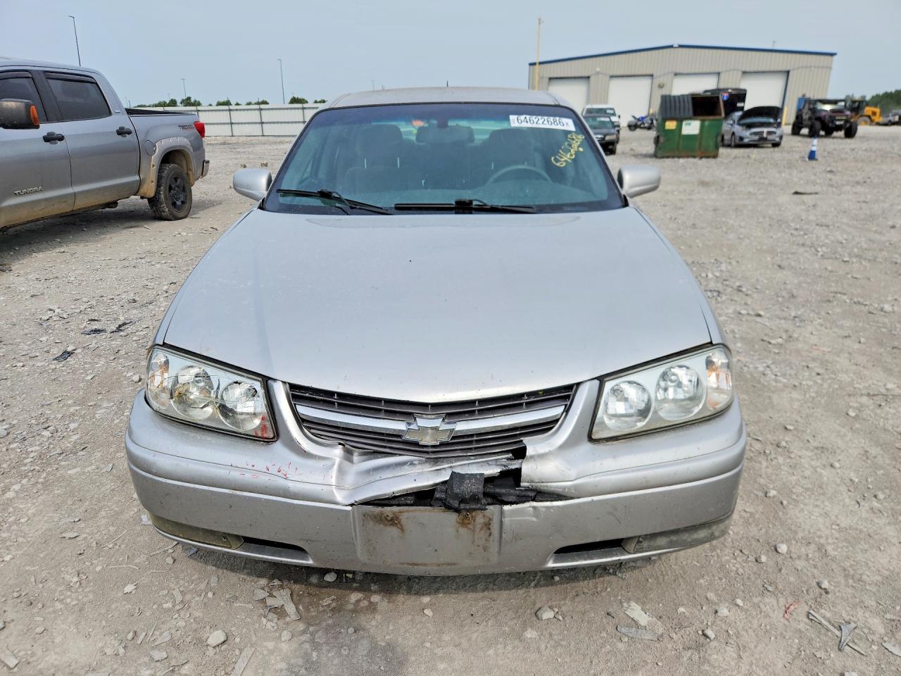 2005 Chevrolet Impala Ls Silver vin: 2G1WH52K659222742