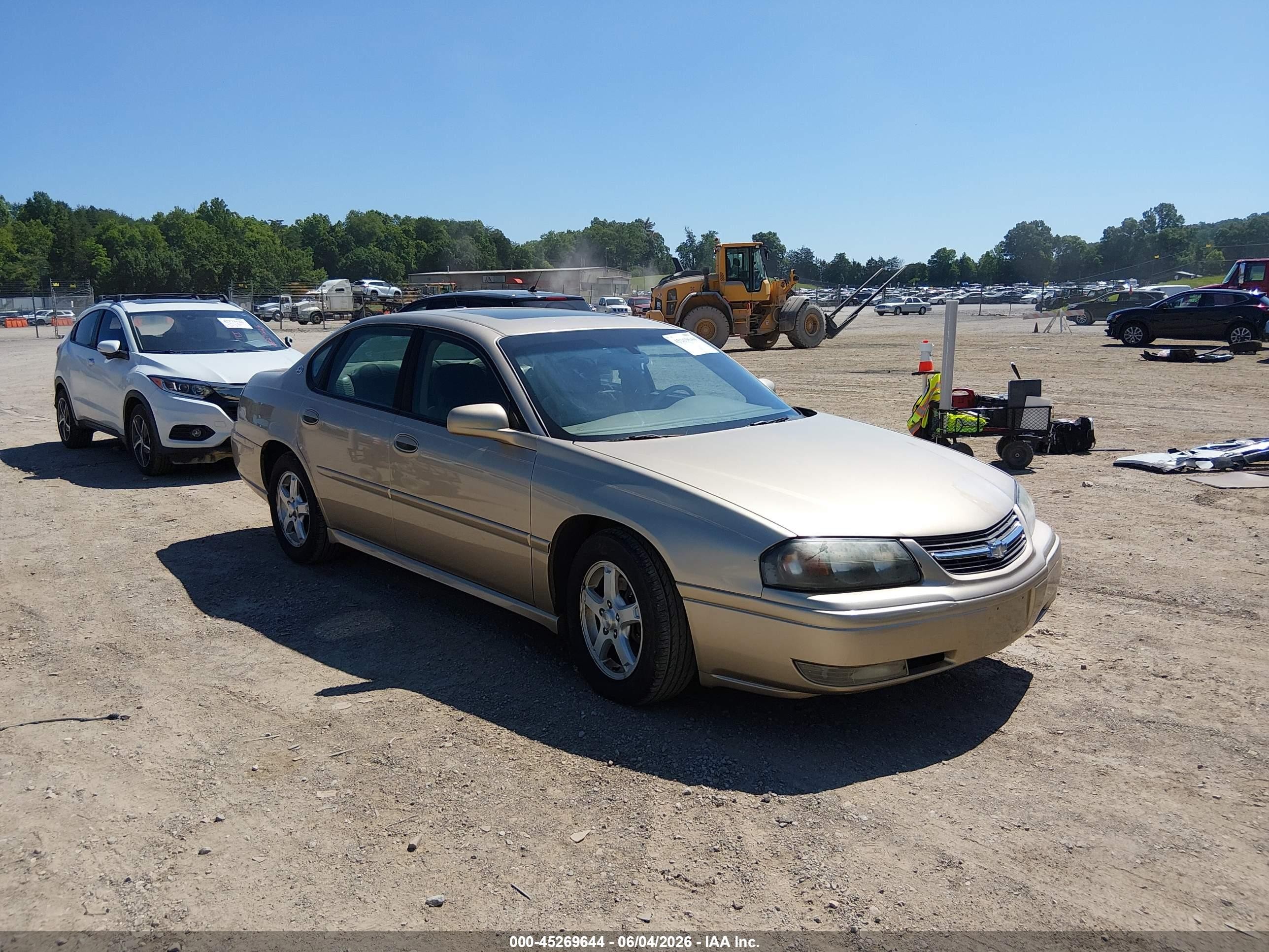 2005 Chevrolet Impala Ls Gold vin: 2G1WH52K659270824