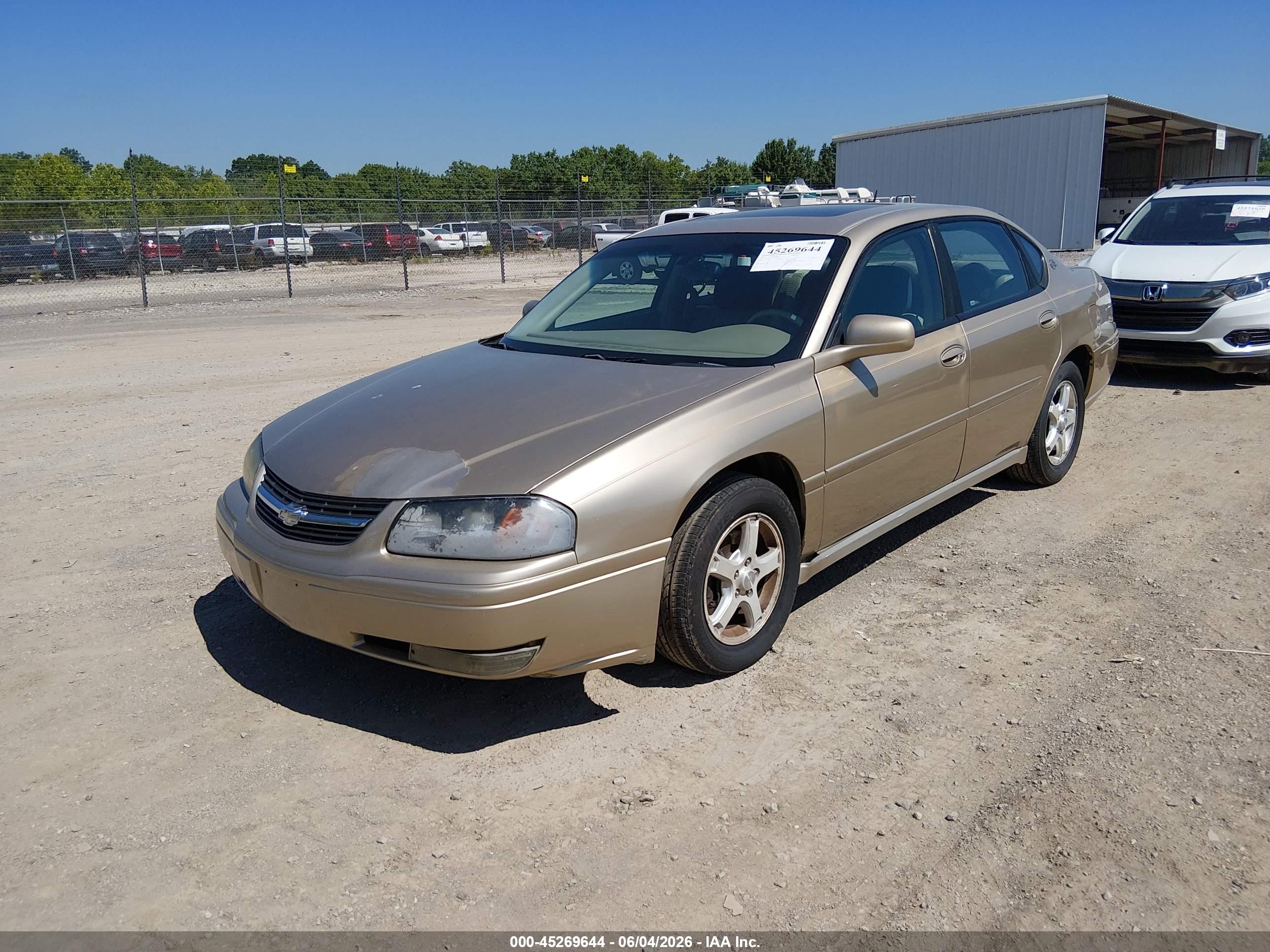 2005 Chevrolet Impala Ls Gold vin: 2G1WH52K659270824