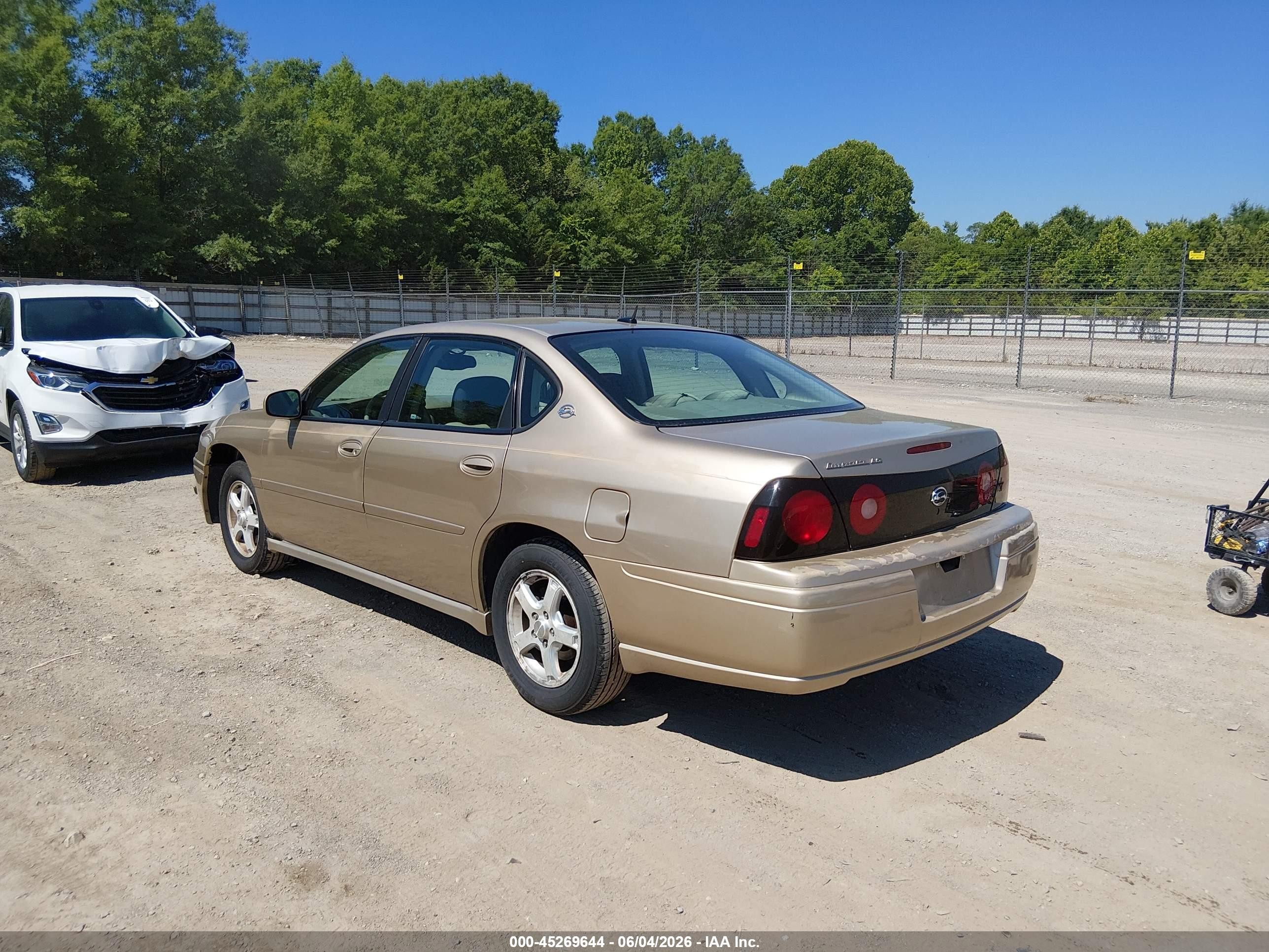 2005 Chevrolet Impala Ls Gold vin: 2G1WH52K659270824