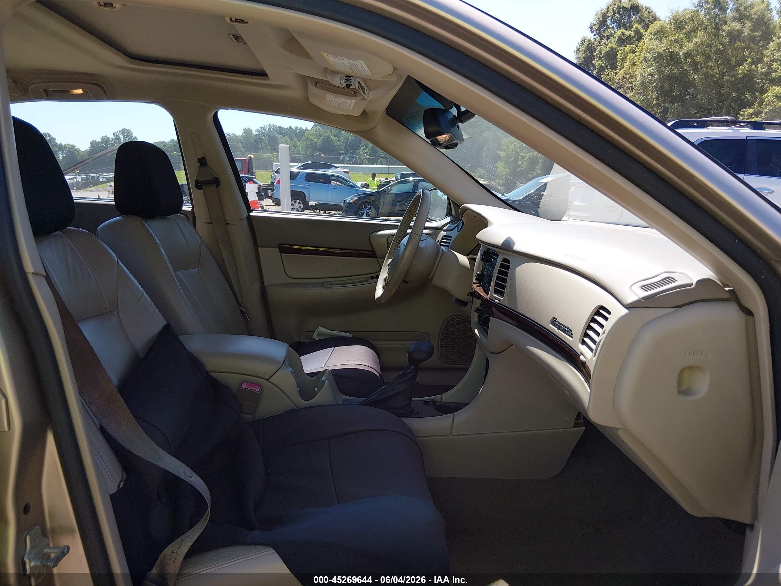 2005 Chevrolet Impala Ls Gold vin: 2G1WH52K659270824