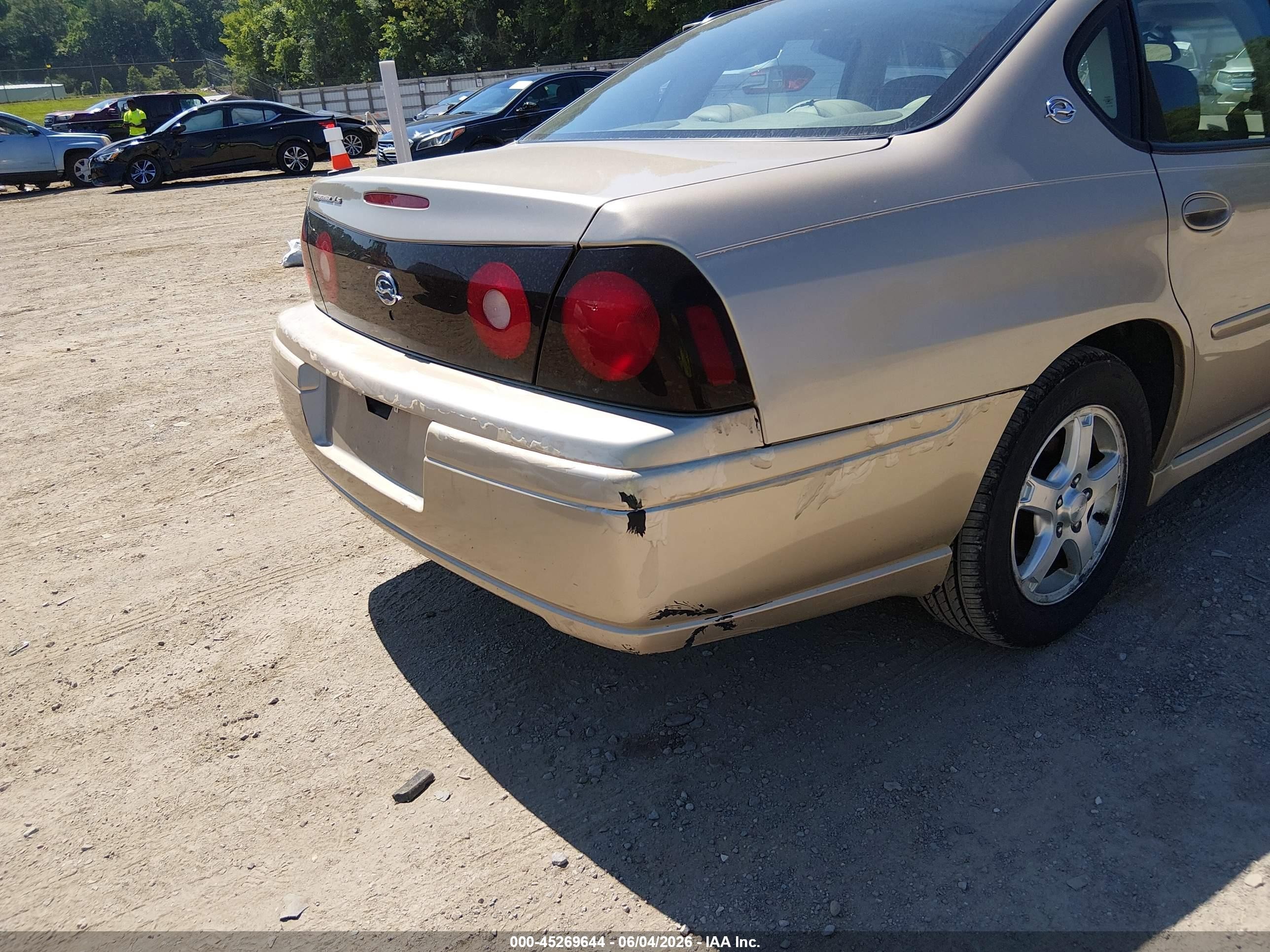2005 Chevrolet Impala Ls Gold vin: 2G1WH52K659270824