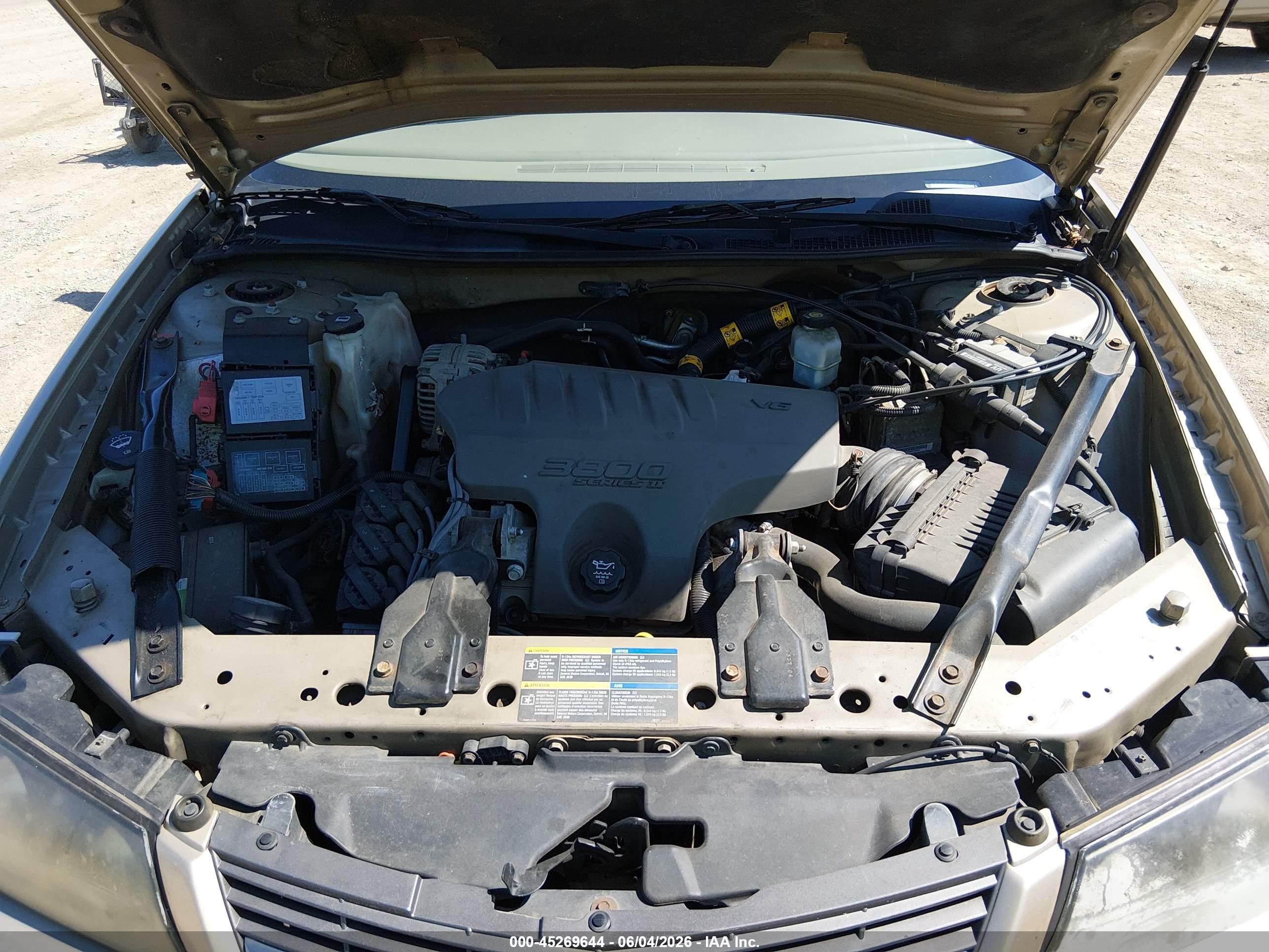 2005 Chevrolet Impala Ls Gold vin: 2G1WH52K659270824
